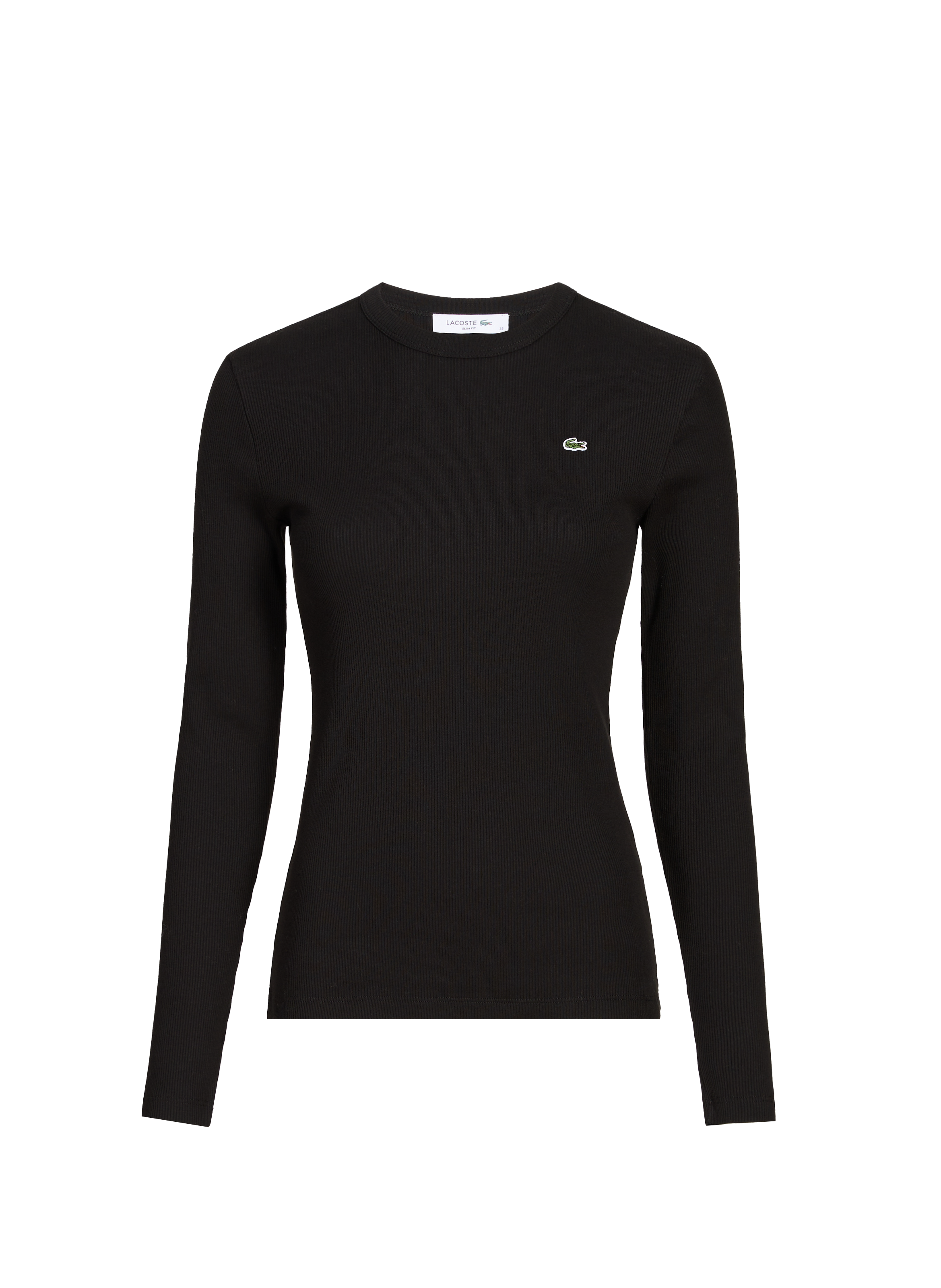 LACOSTE T-shirt manches longues  Noir