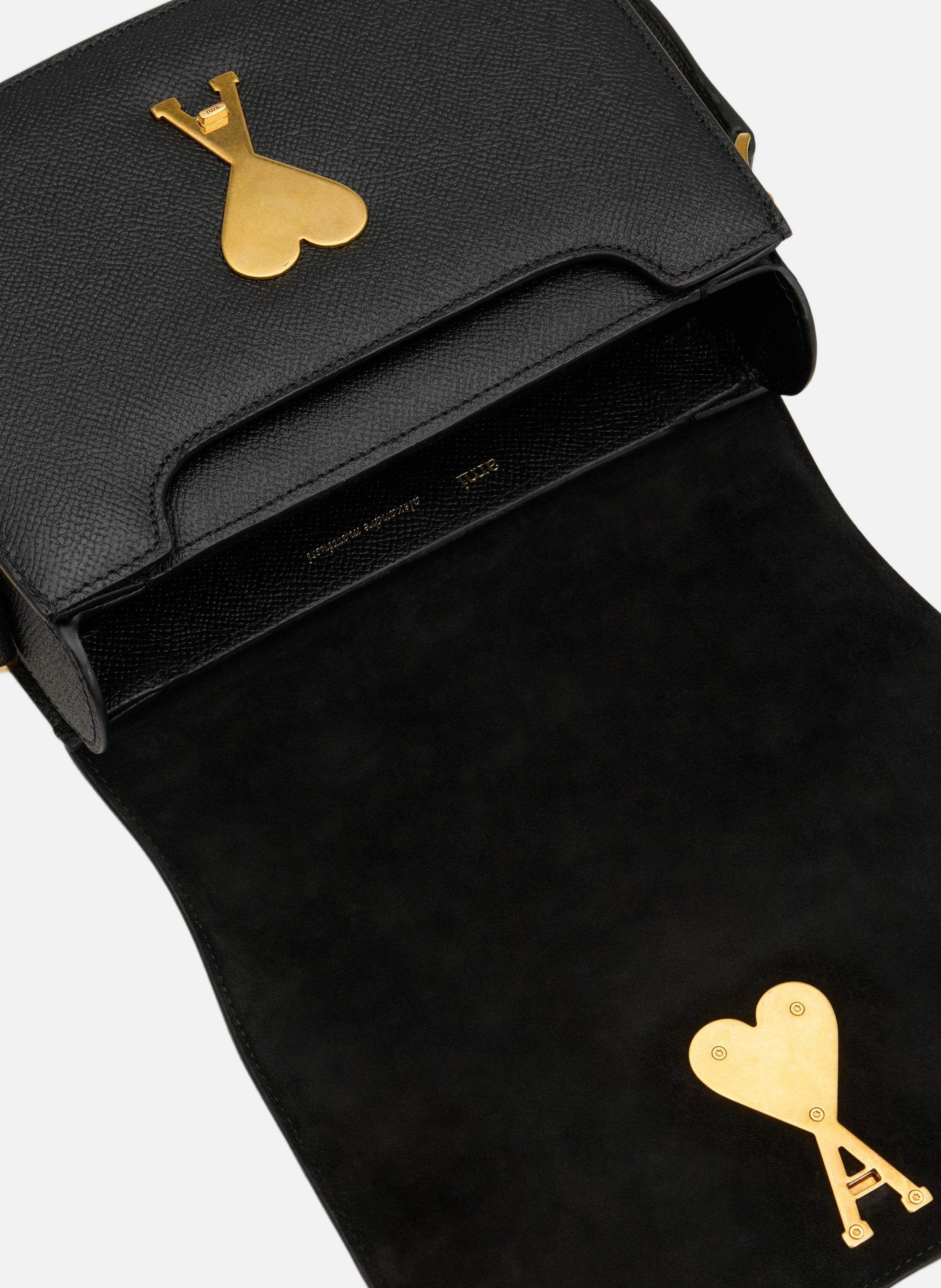 Petit sac paris paris unisexe AMI PARIS Noir