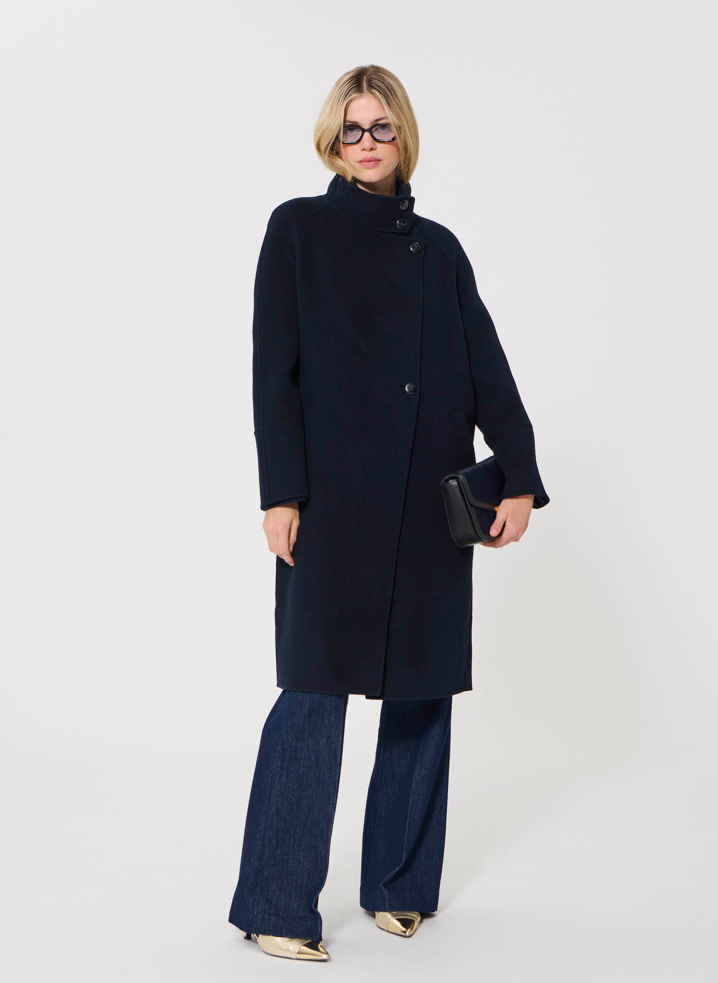 Manteau mafalda TARA JARMON Bleu