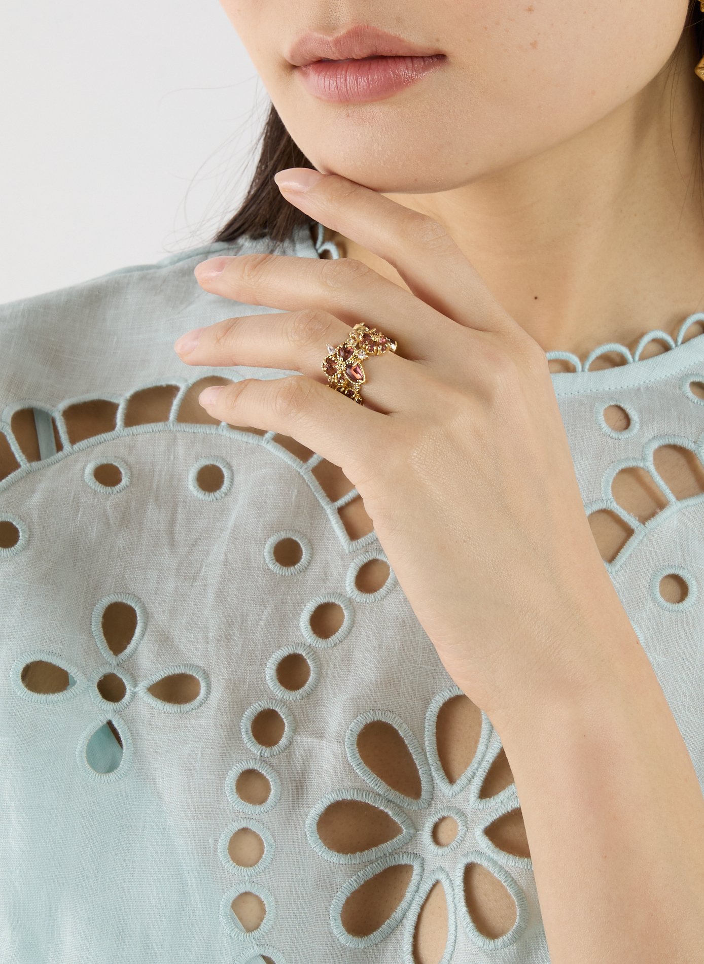 Ring with ornaments ZIMMERMANN Multicolour