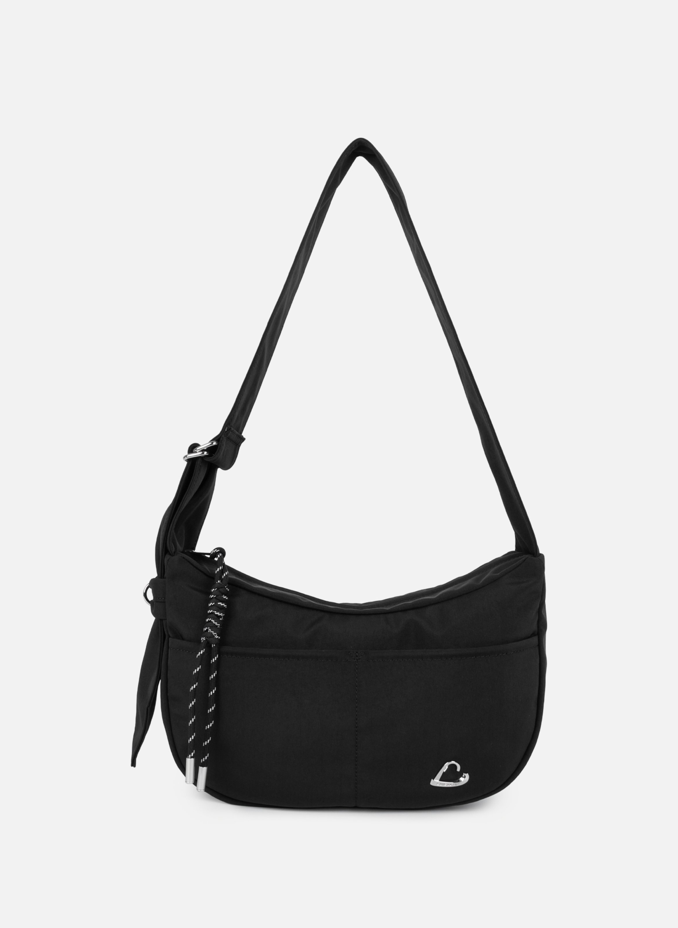 Sac besace - basic love LANCASTER Noir