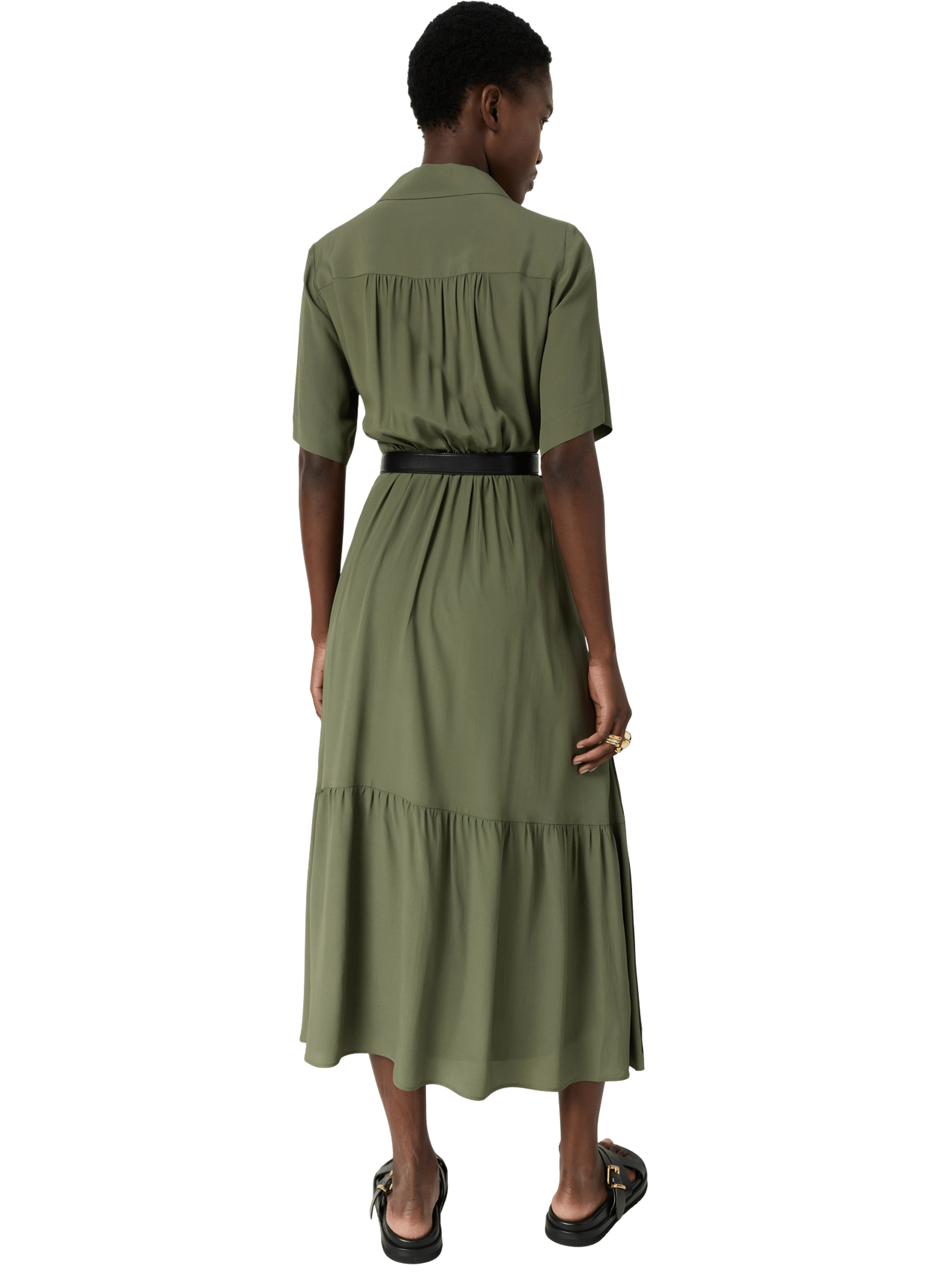 Robe chemise longue - raina GERARD DAREL Kaki