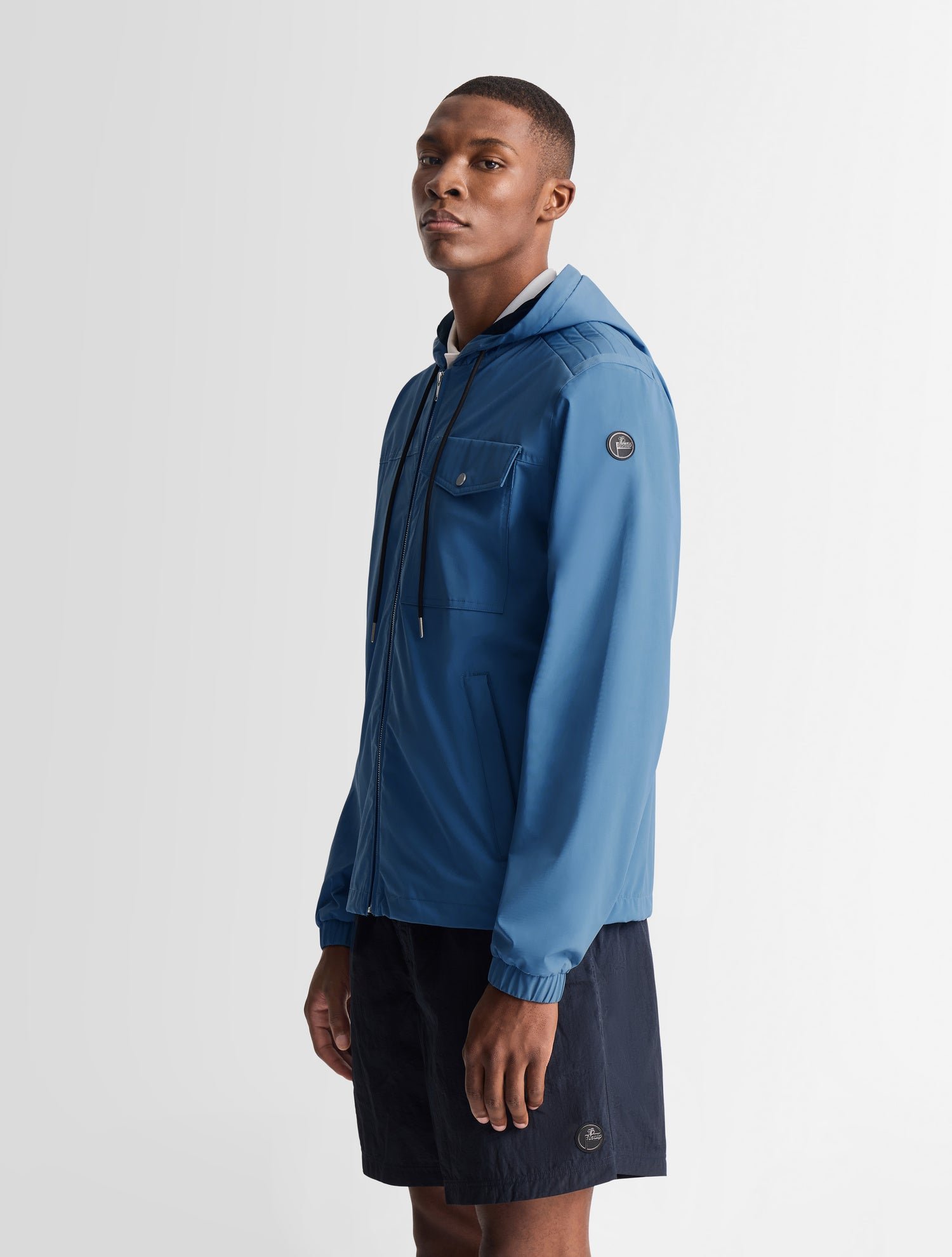 Blouson trymir col capuche coupe regular FUSALP Bleu