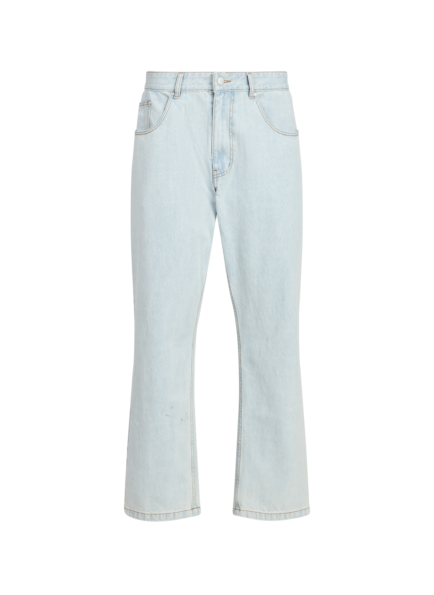 Wide cotton jeans HELAS CAPS Blue