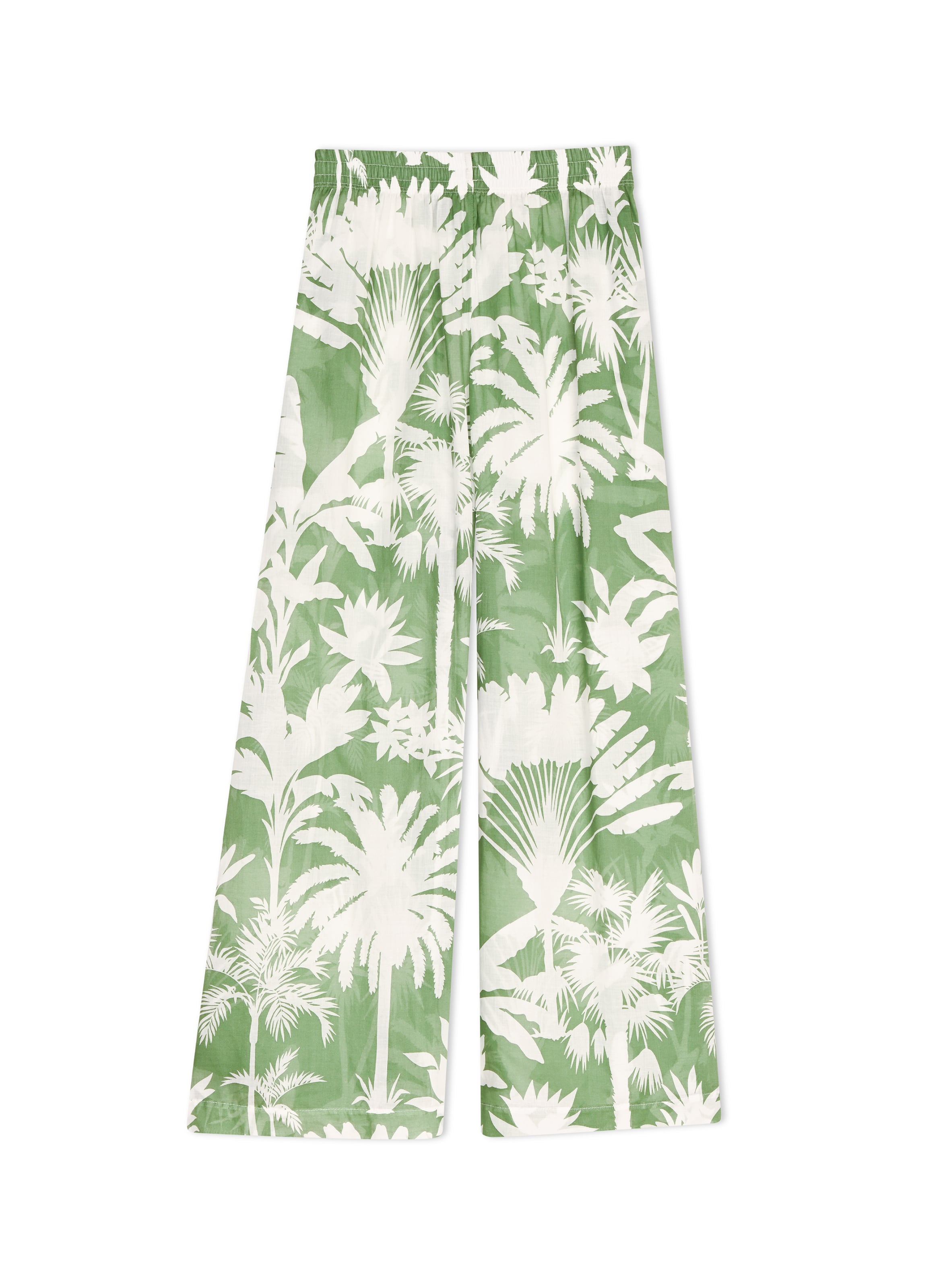 Pantalon en voile de coton bronzette 280 LE CHAT Multicolore