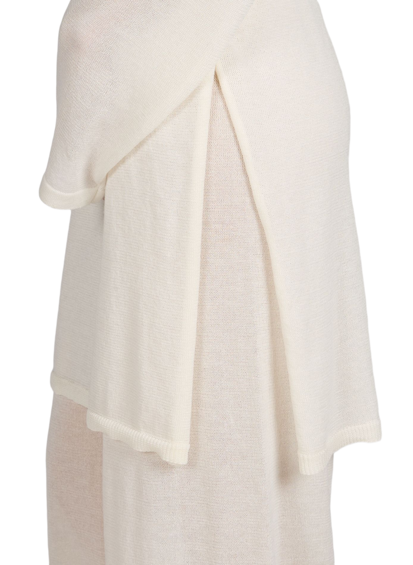 Pantalon Cilla en maille à rabat  VIKTORIA CHAN Blanc