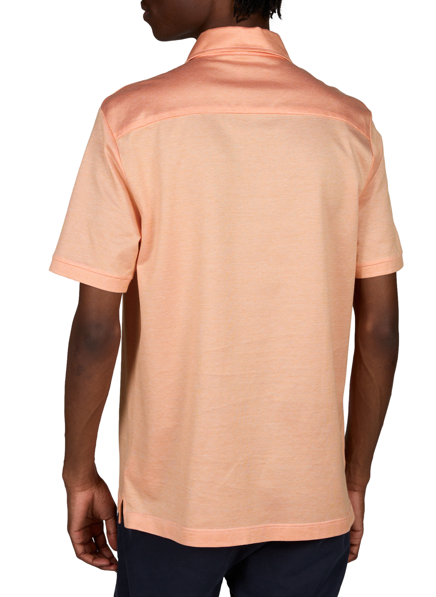 Polo manches courtes en coton ETON Orange