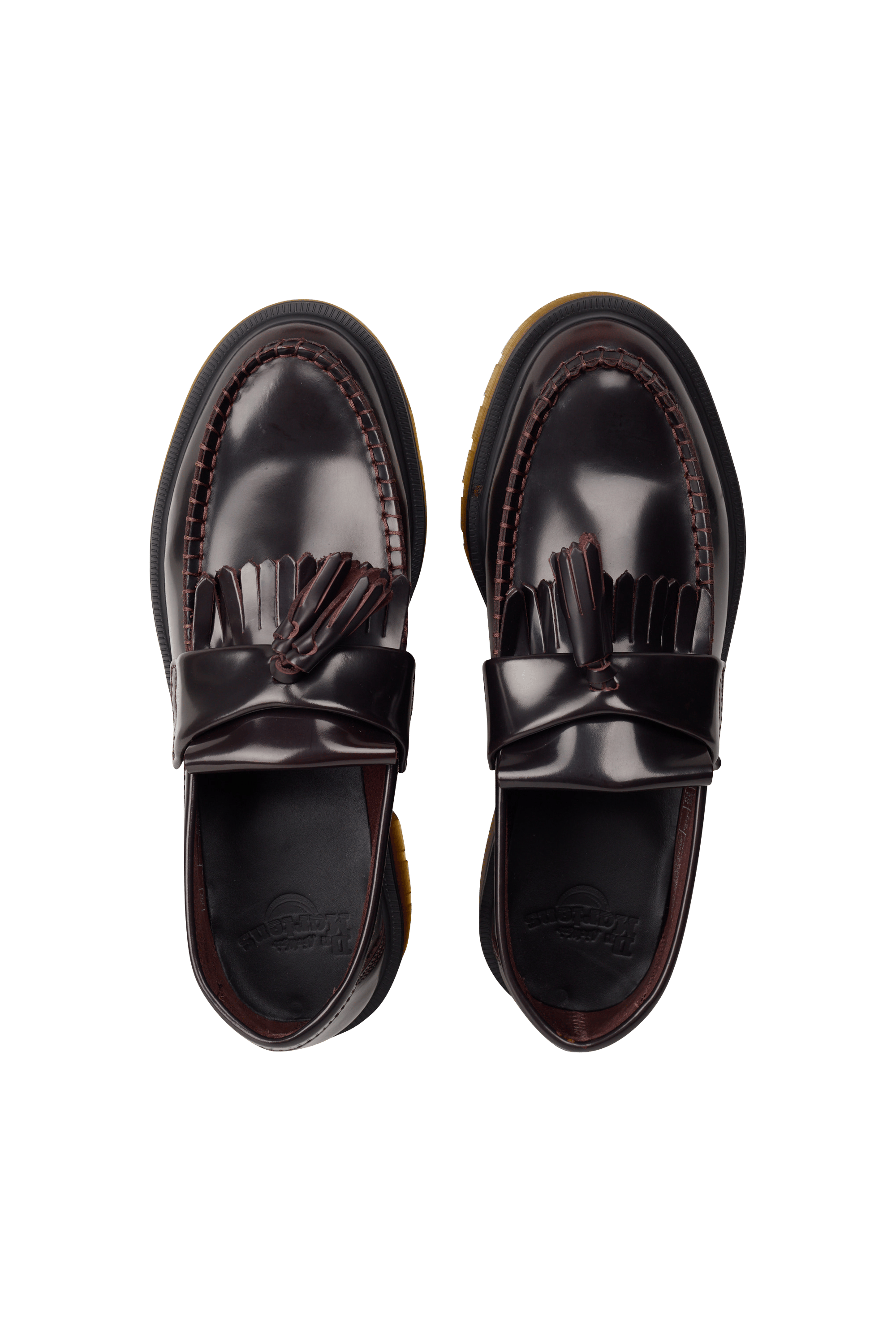 Mocassins adrian DR. MARTENS Rouge