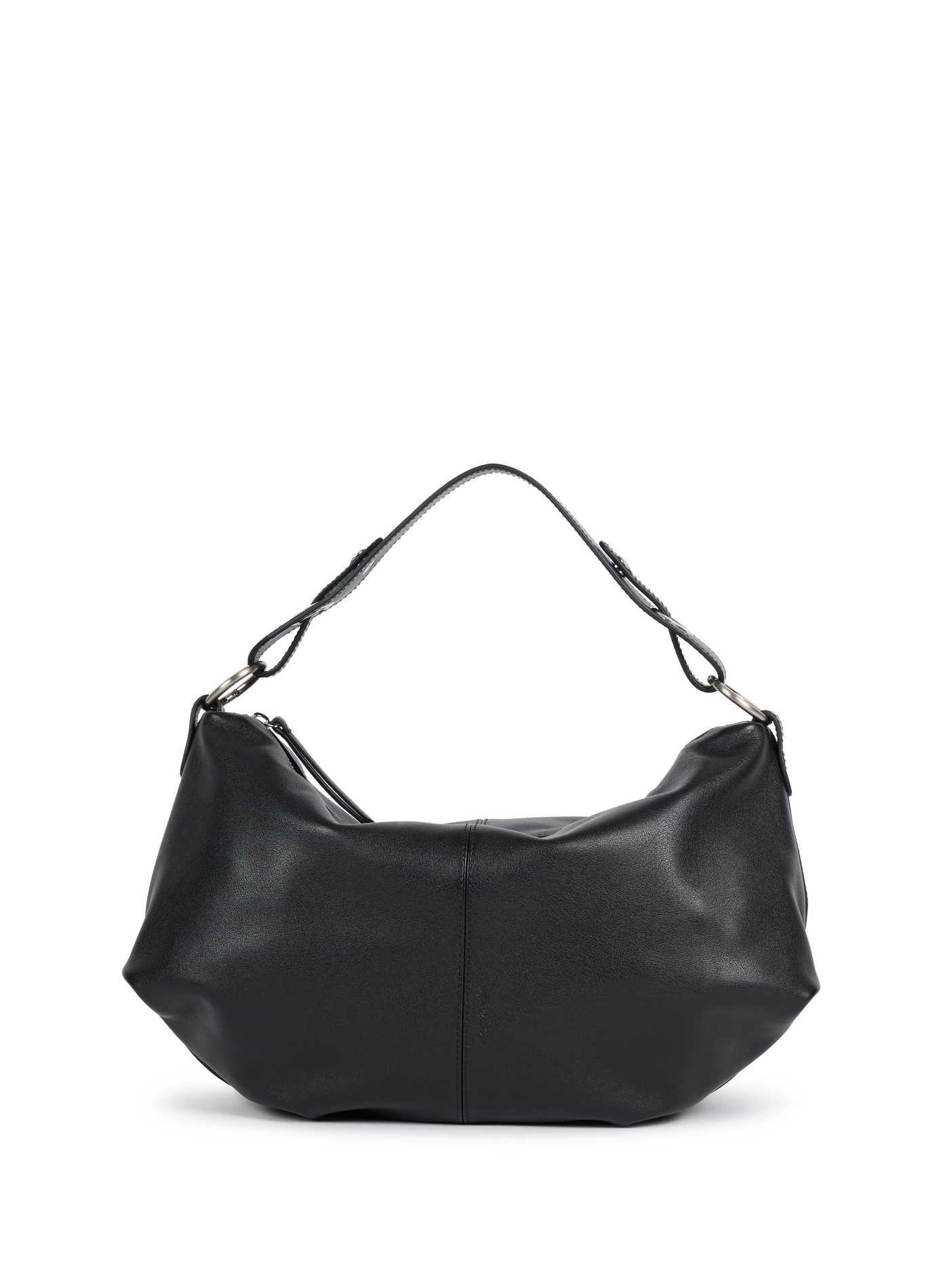 Sac bandoulière en cuir NAT & NIN Noir