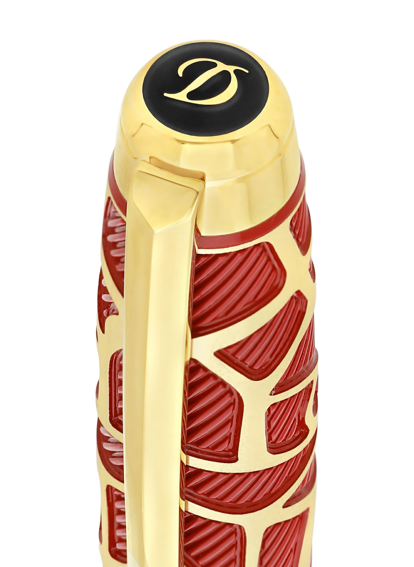 Großer Füllfederhalter Orlinski Line D Eternity S.T. DUPONT Rot