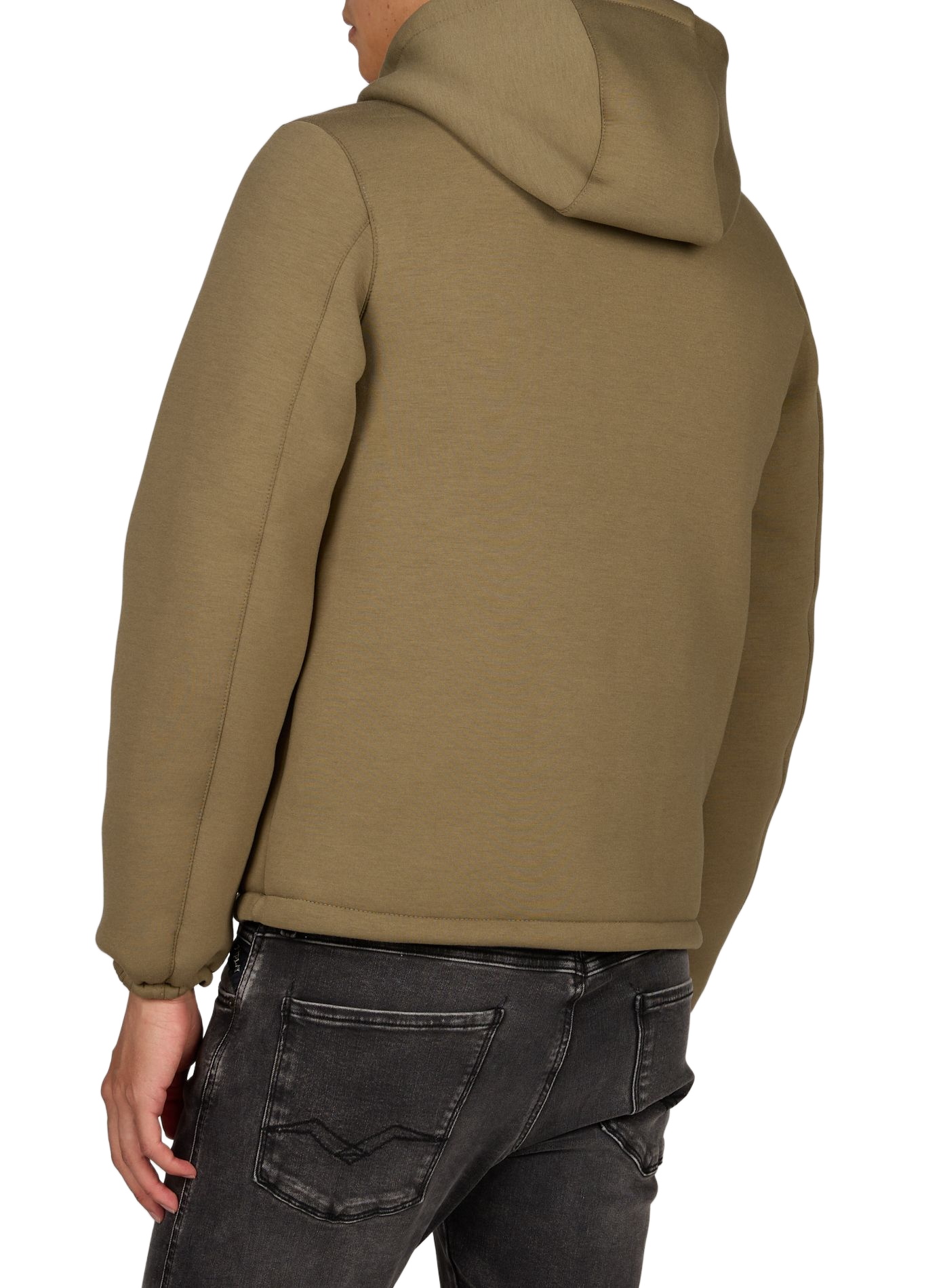 High-neck sweatshirt K-WAY Khaki