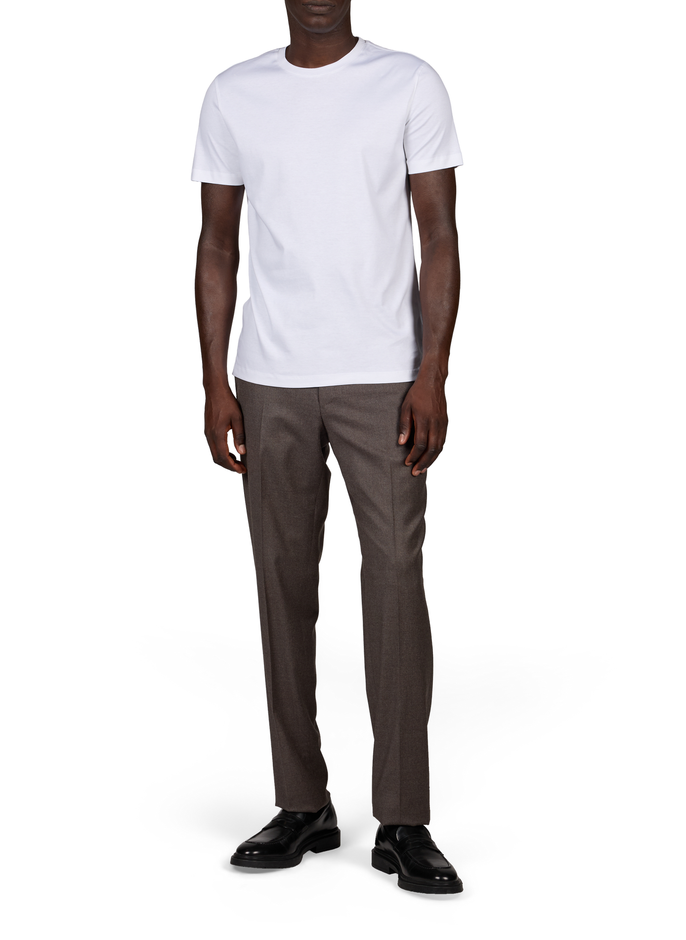 Short-sleeve cotton pullover VAN LAACK White