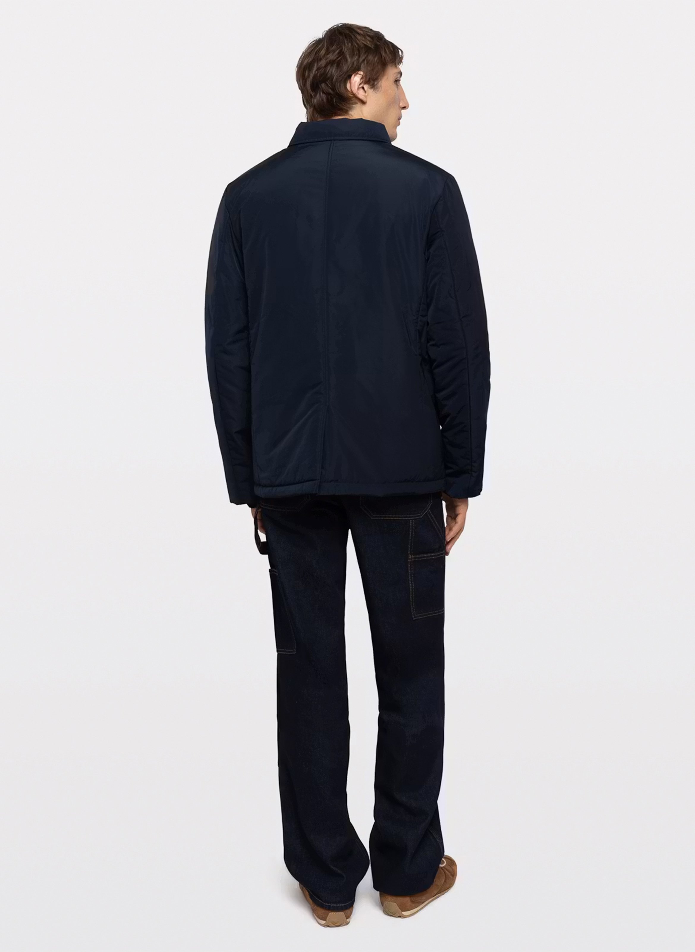 Veste droite boutonnée unie kleo tech ZADIG&VOLTAIRE Bleu
