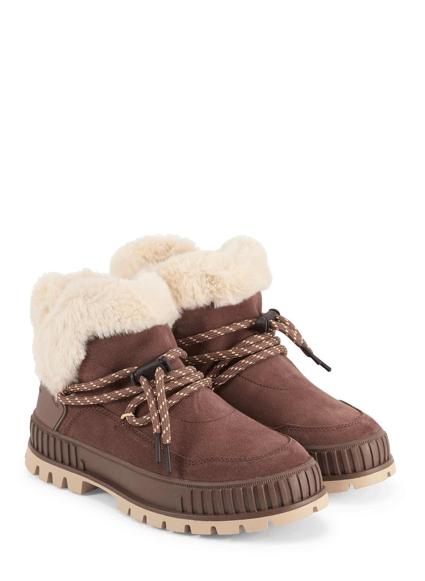 Gefütterte Lederstiefel | Braun PALLADIUM Damen