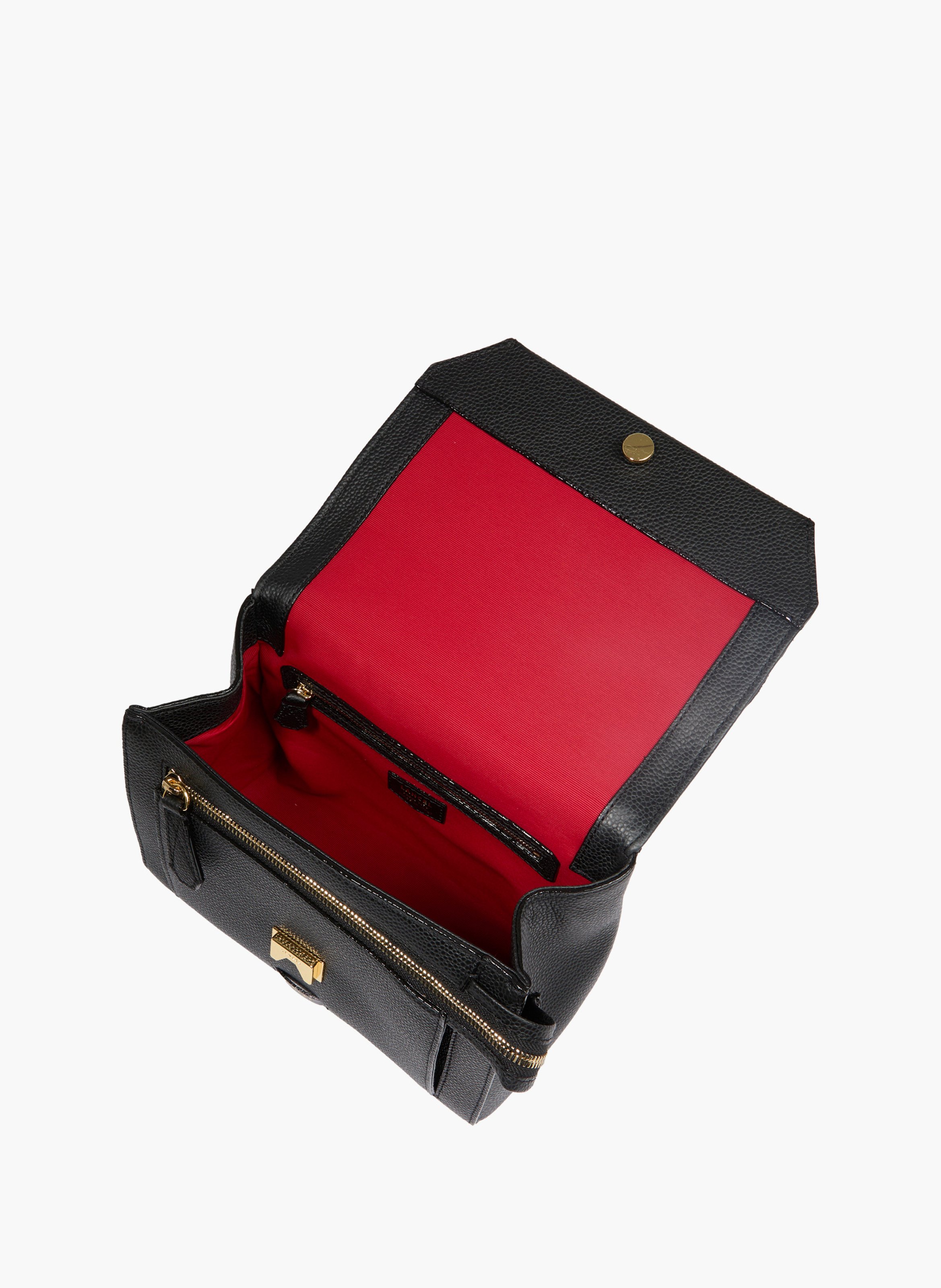 Schoudertas met flap van Lancel in leer | Zwart LANCEL Dames