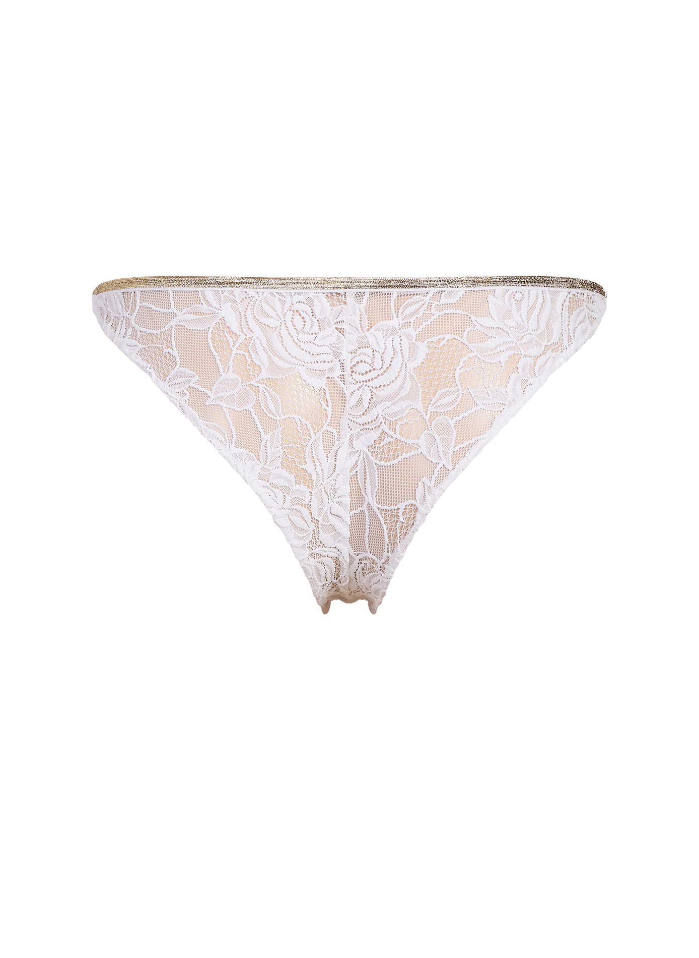 Culotte échancrée à motifs LA NOUVELLE Beige