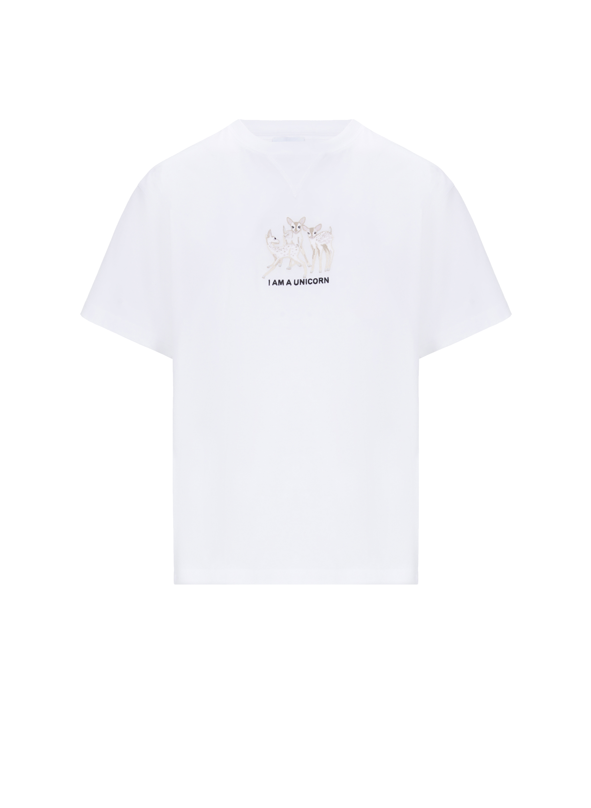 T-shirt brodé en coton