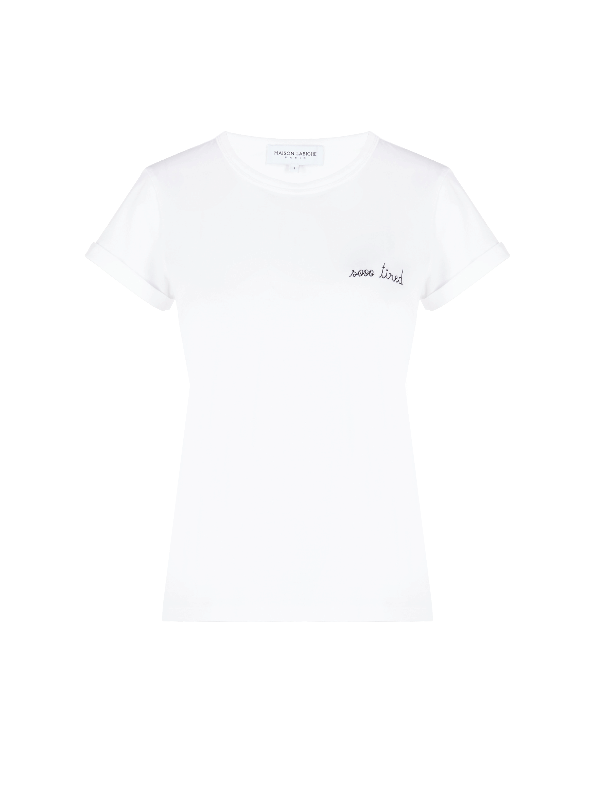 T-shirt Poitou Sooo tired en coton