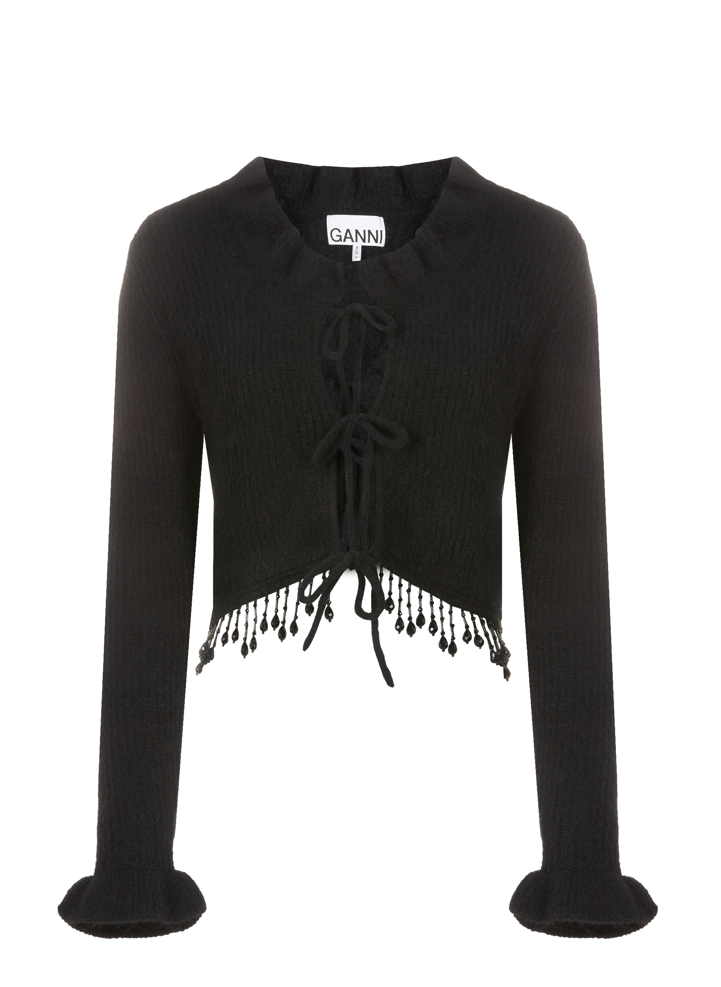 Cardigan en laine mélangée