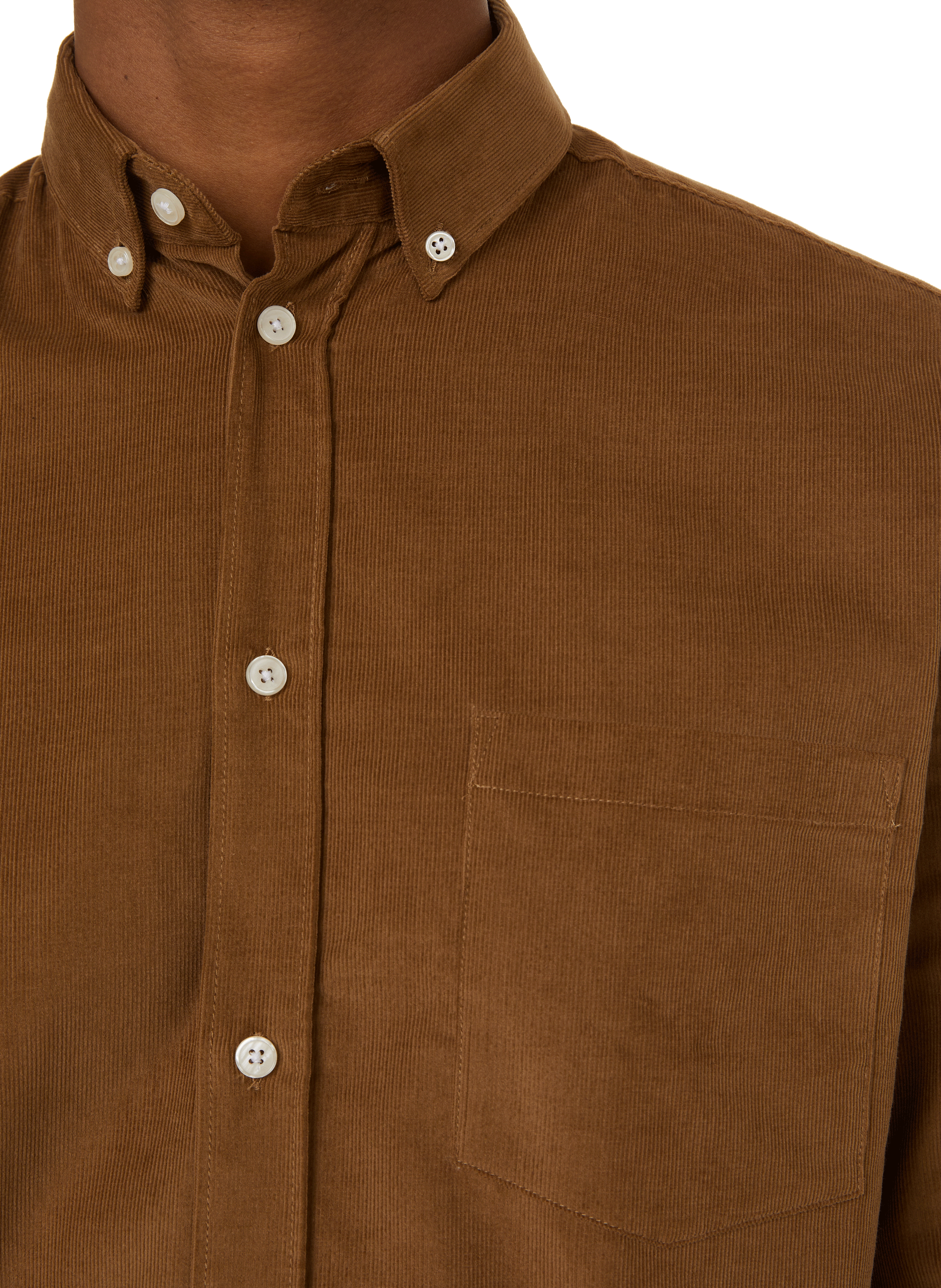 Cotton shirt AU PRINTEMPS PARIS Beige