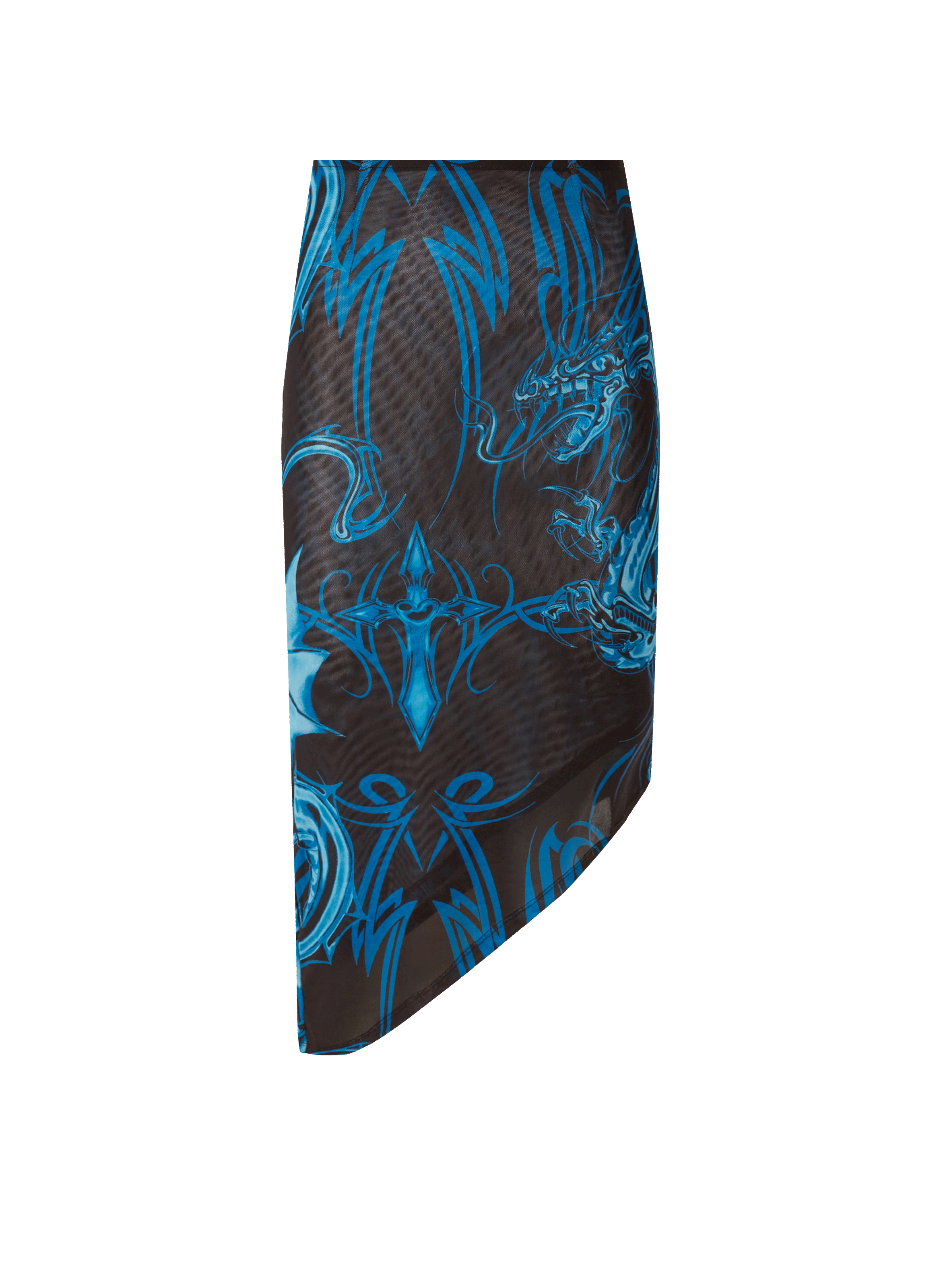 Midi mesh skirt MIAOU Multicolour