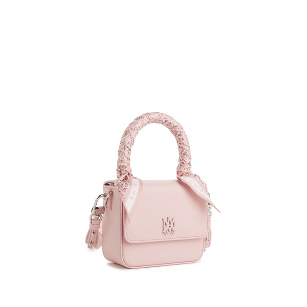 Amiri Leather Handbag In Pink