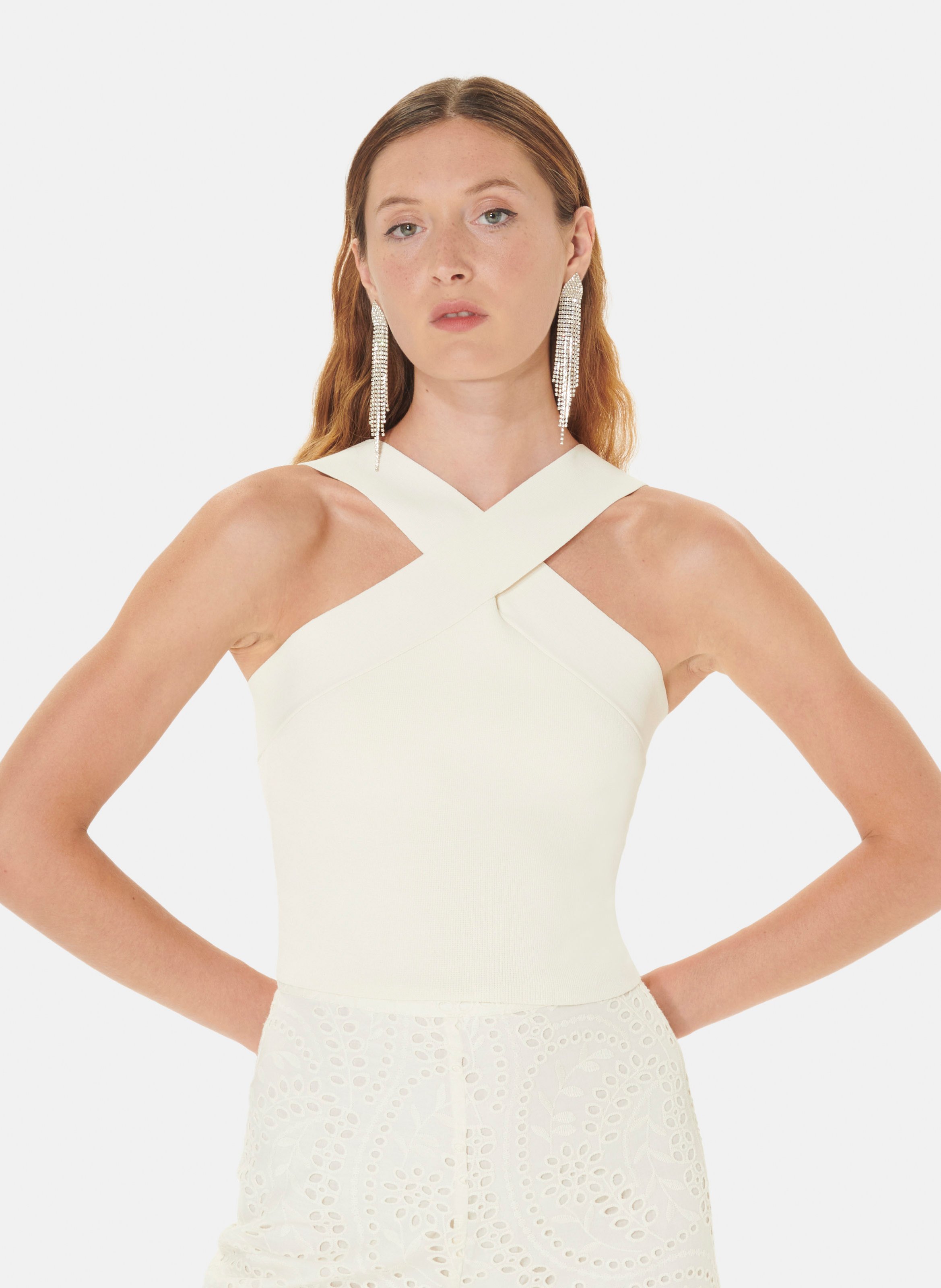 Top top prana TARA JARMON Blanc