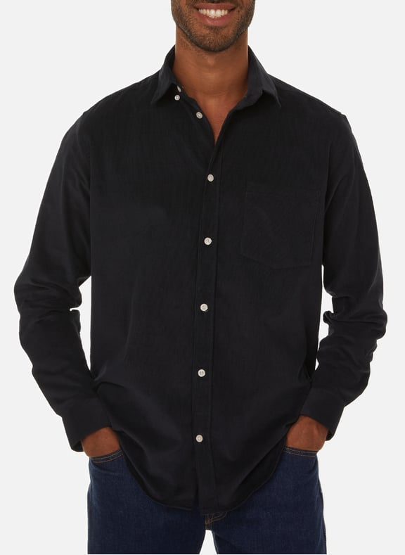 Chemise en coton Bleu by AU PRINTEMPS PARIS AU PRINTEMPS PARIS Chemise en coton Bleu