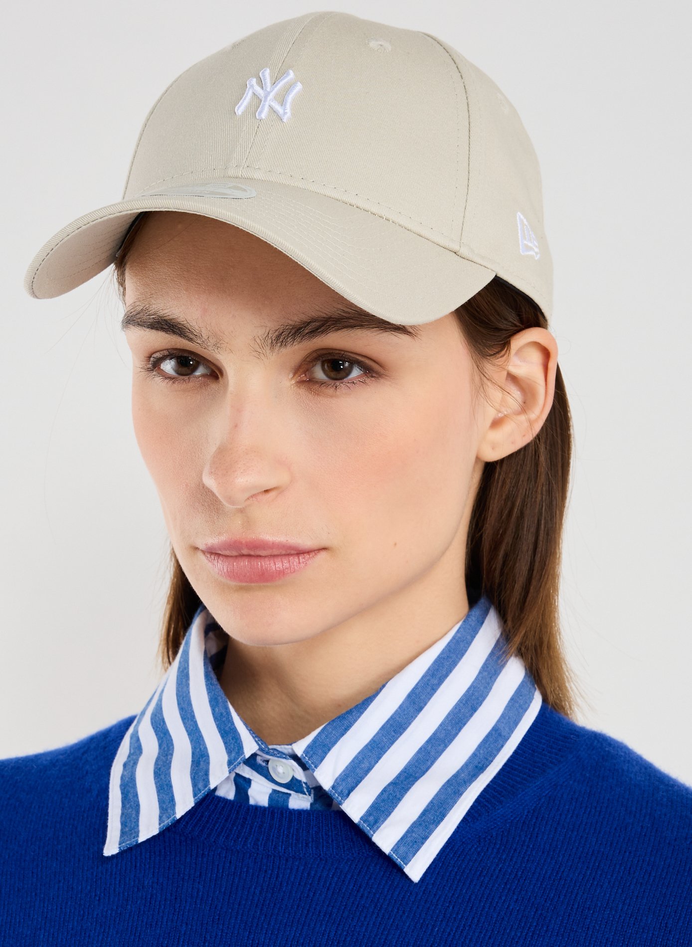 Casquette en coton NEW ERA Beige