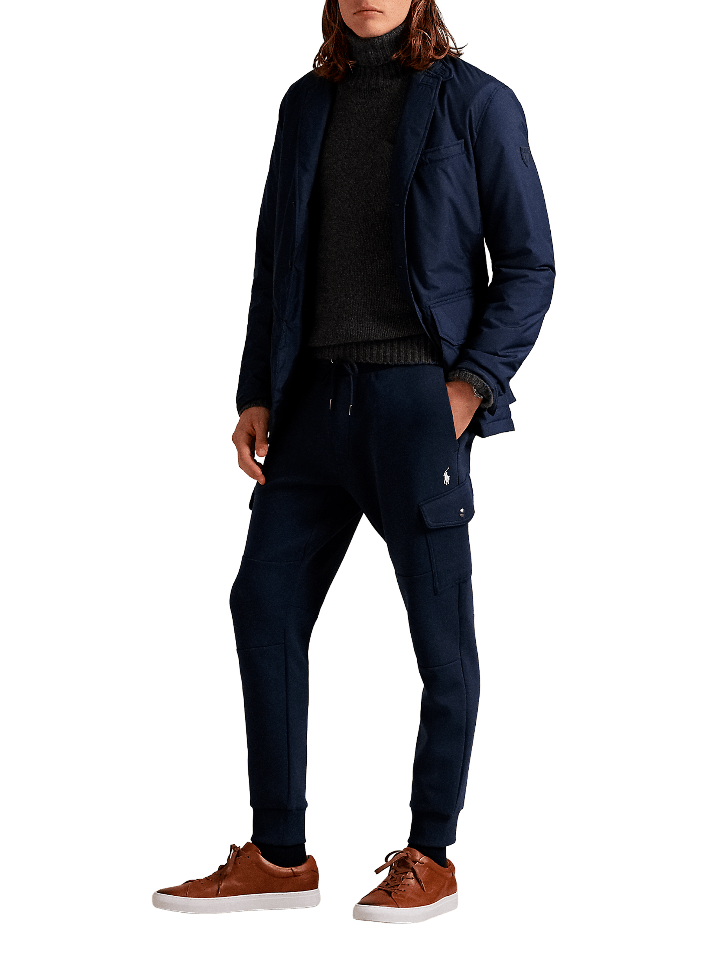 Cotton-blend joggers POLO RALPH LAUREN Blue