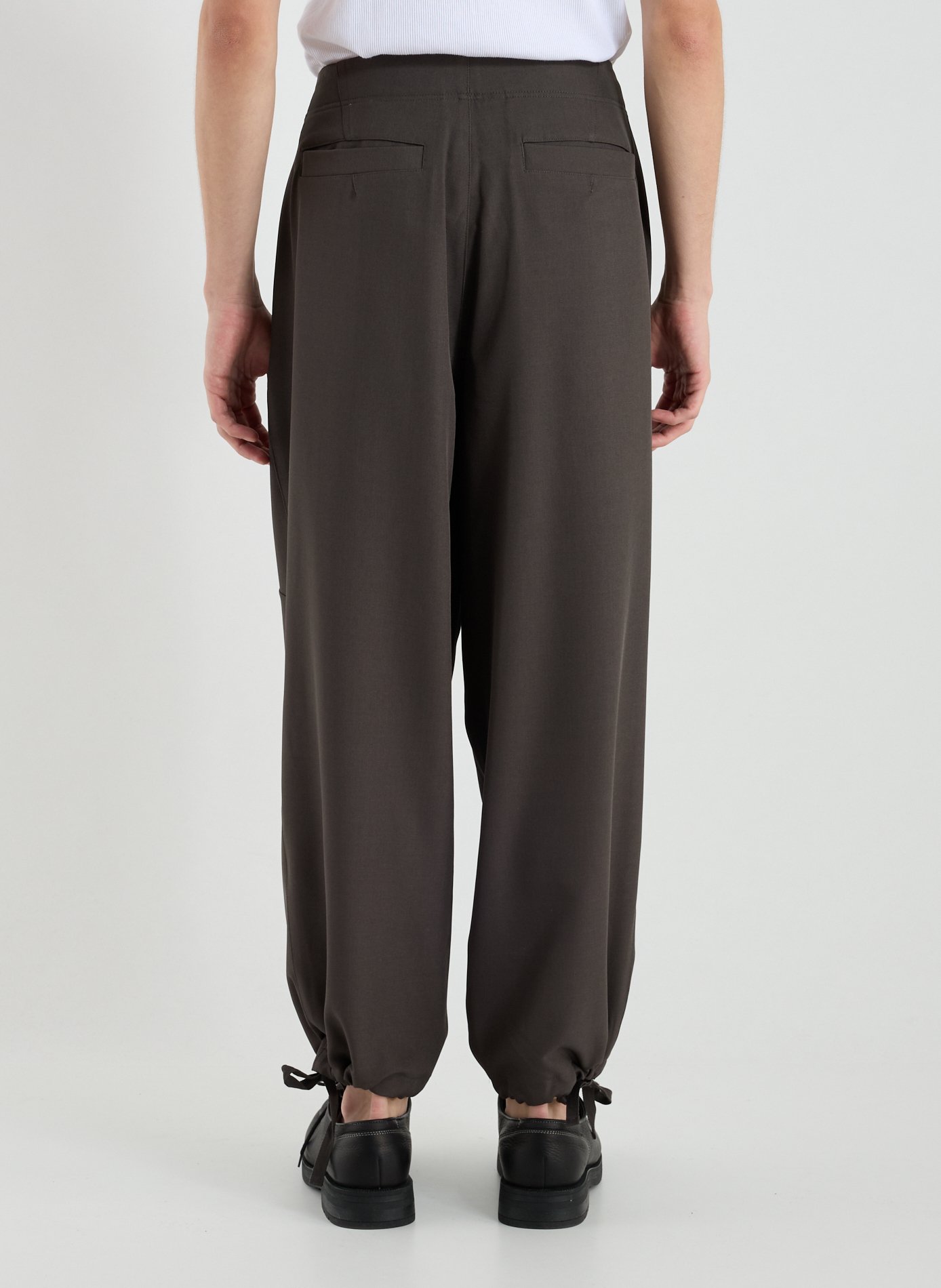Plain wide-leg Trousers MERELY MADE Grey