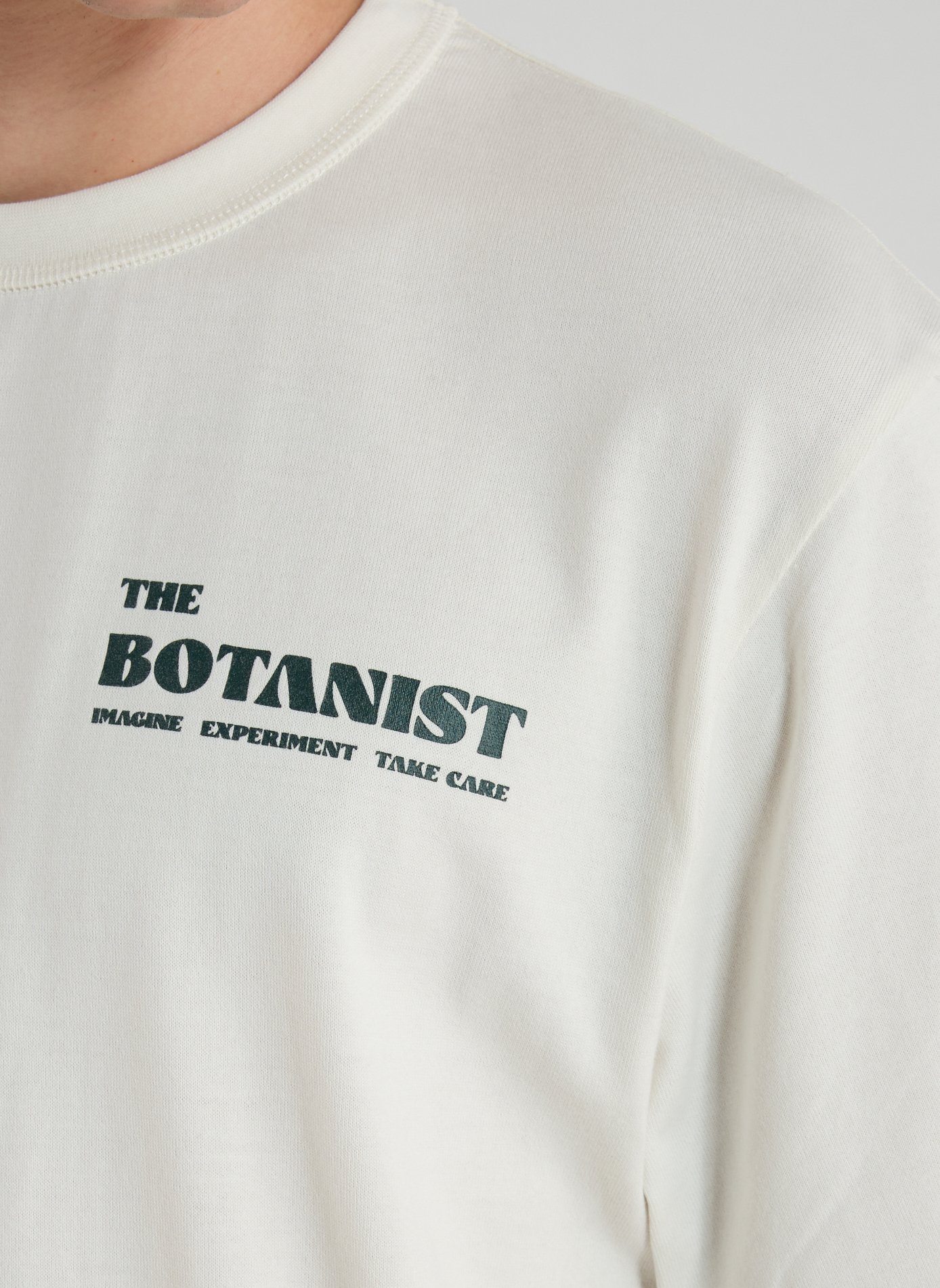 Printed cotton blend T-Shirt FAGUO Beige