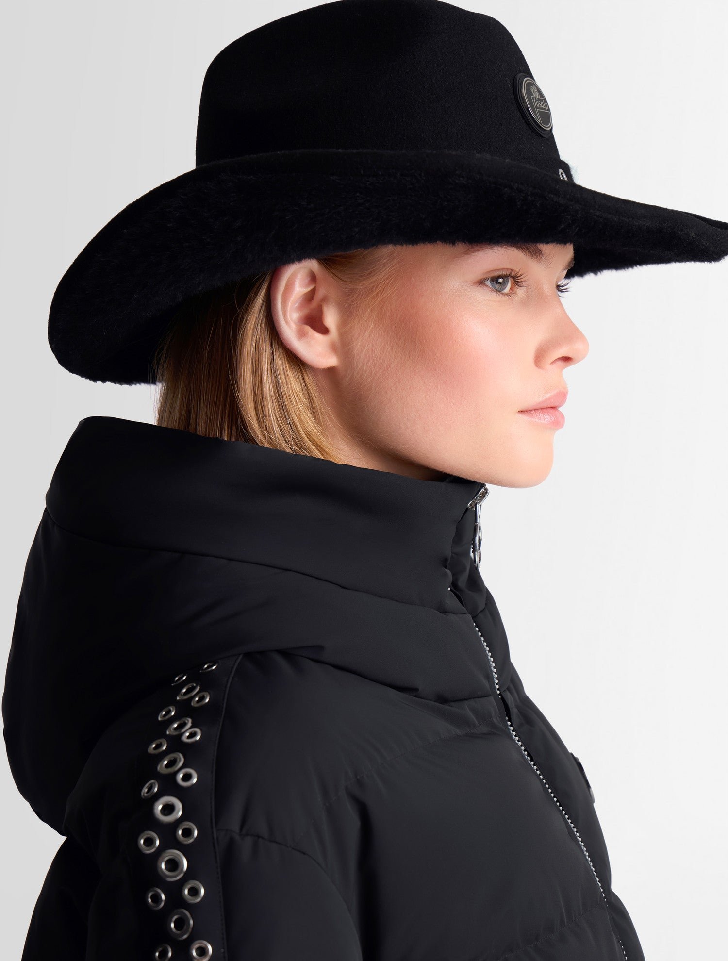 Doudoune barsy eyelet col montant coupe regular FUSALP Noir