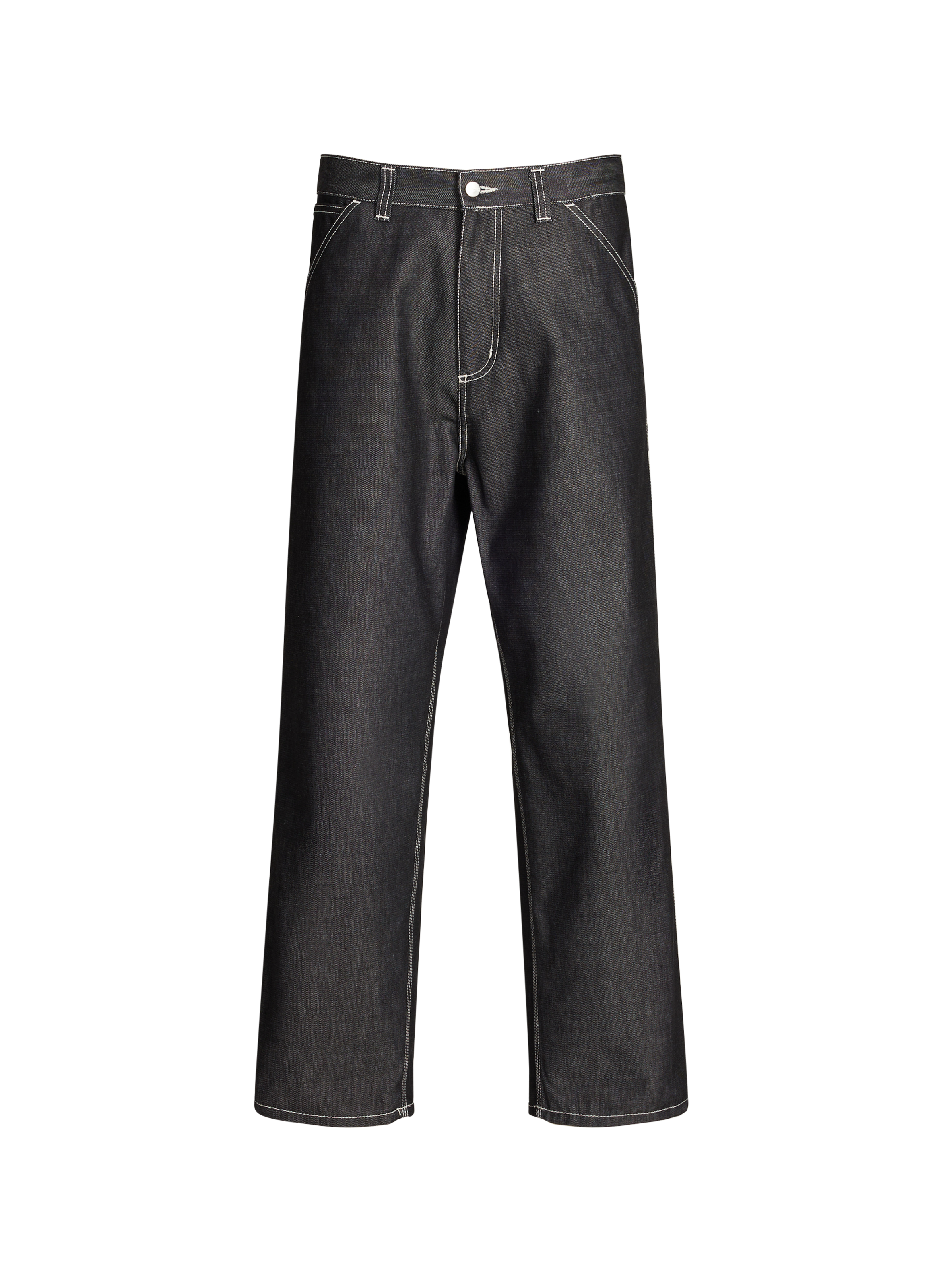 CARHARTT WIP Jean large avec surpiqûres Noir