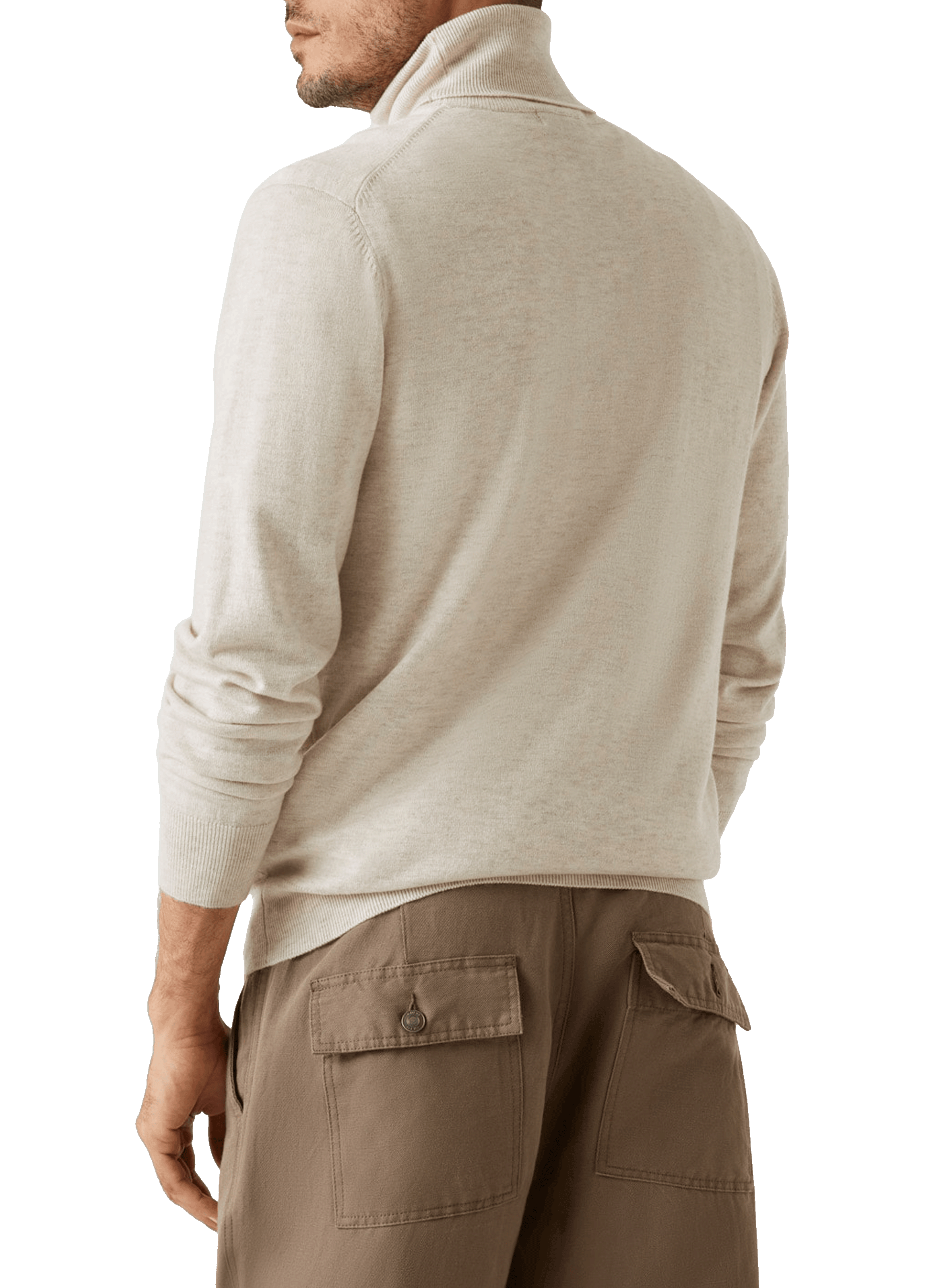 Turtleneck jumper GUESS Beige