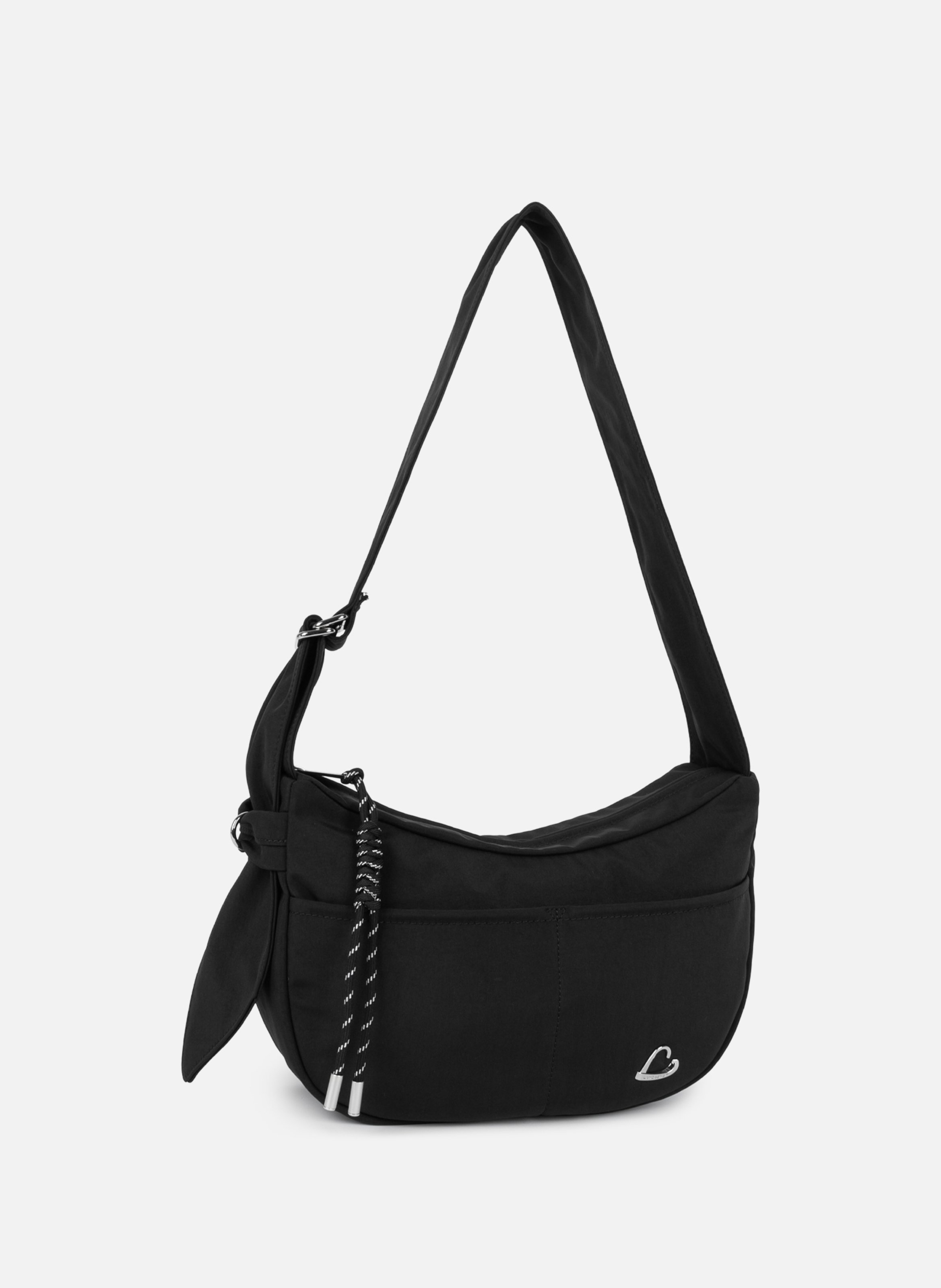 Sac besace - basic love LANCASTER Noir