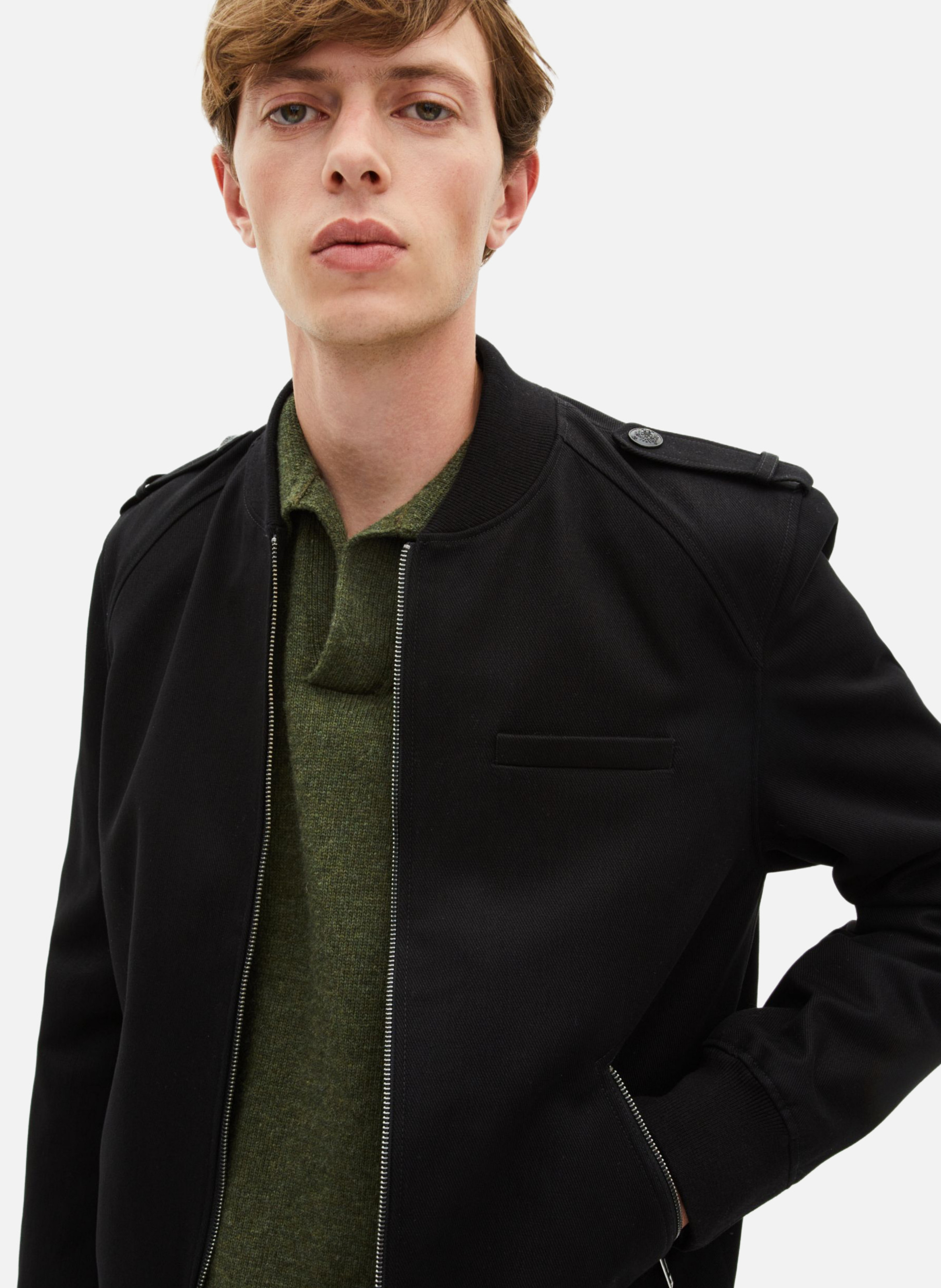 Blouson teddy Noir