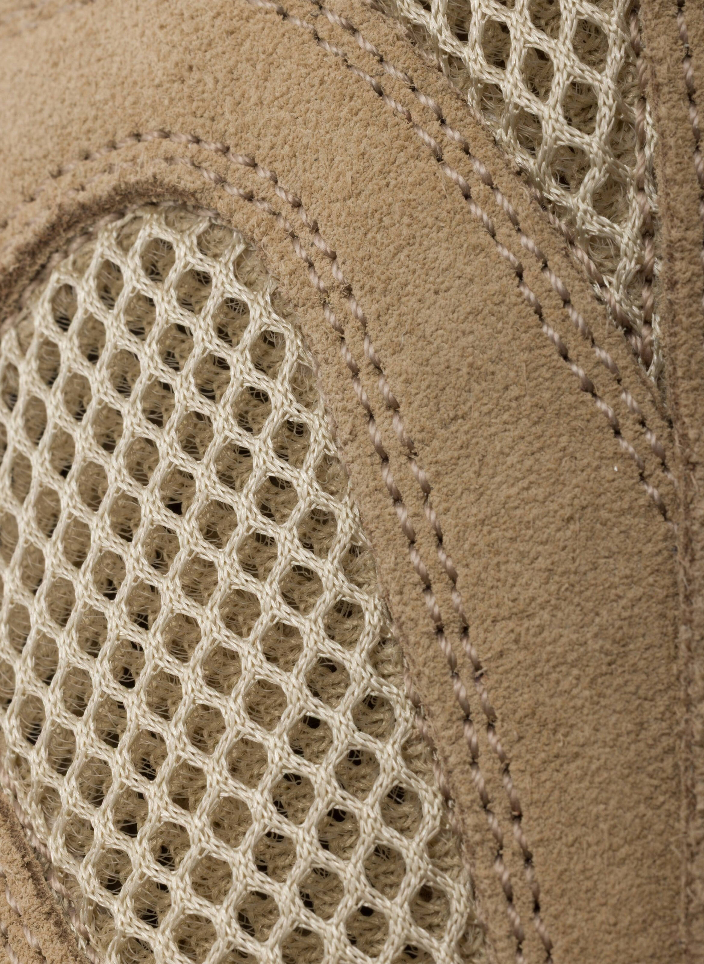 Sneakers montecarlo re-edition 2005 en daim et mes PRADA Beige