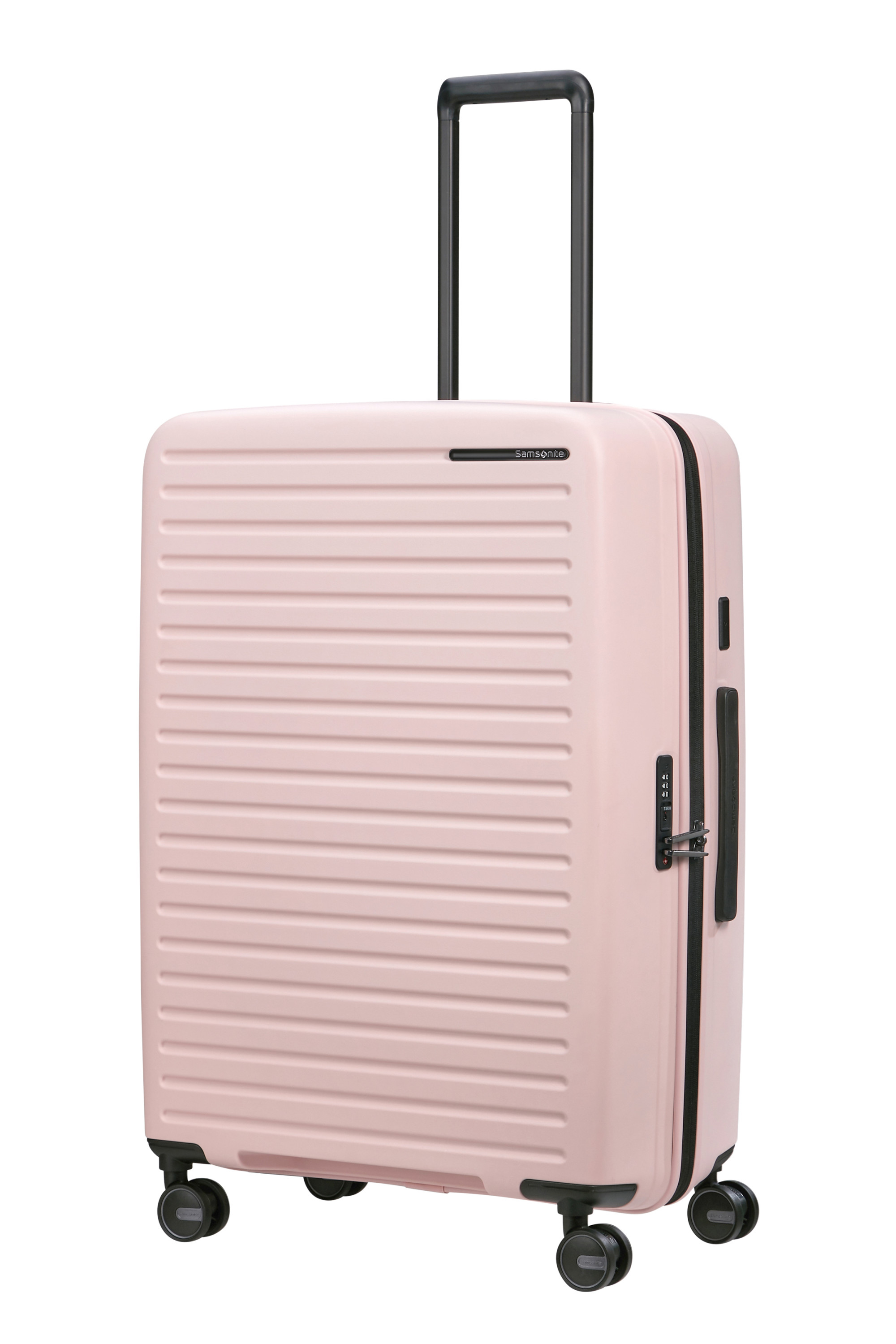 Restackd valise 4 roues taille l SAMSONITE Rose
