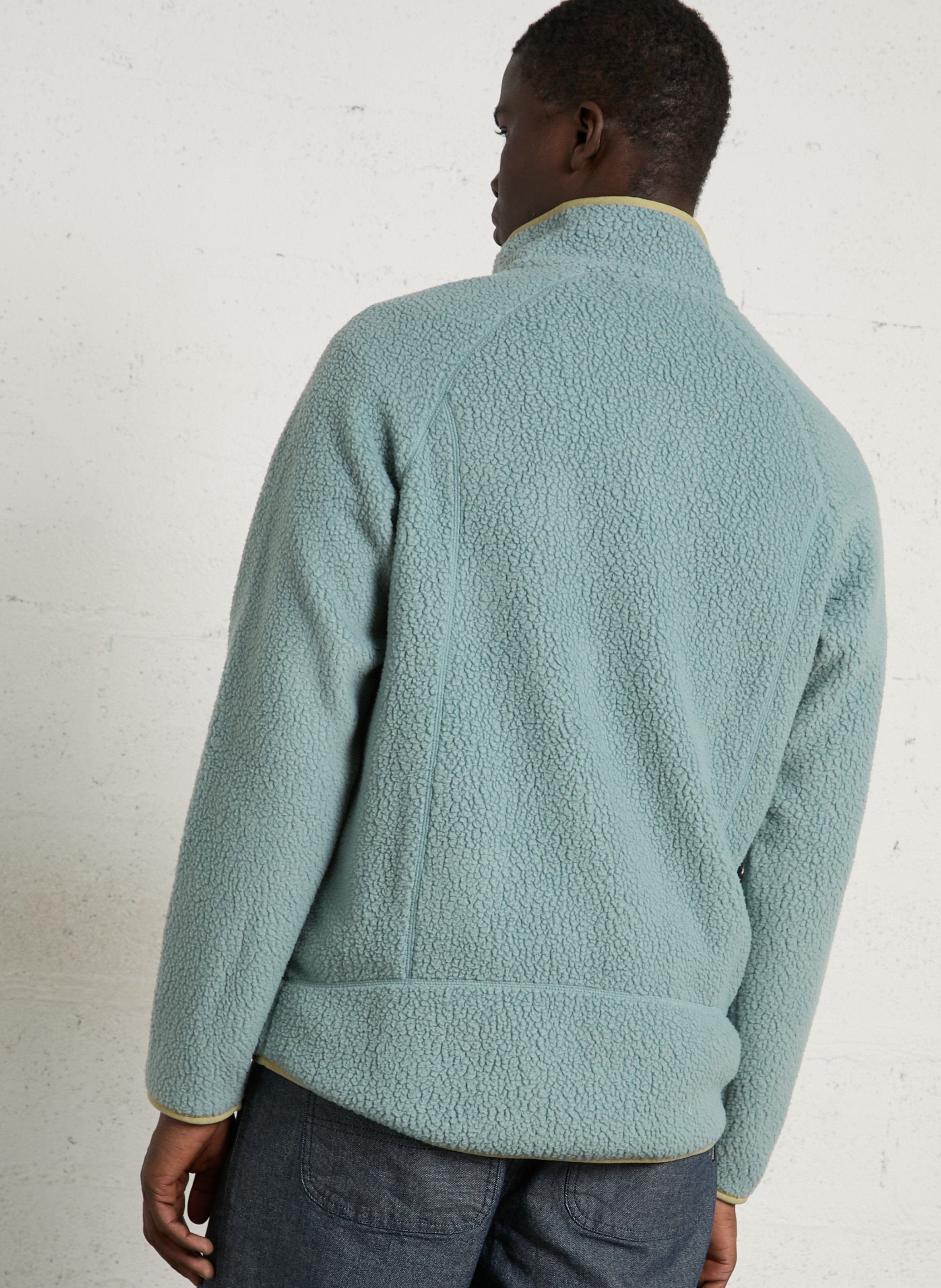 Polaire droit col montant PATAGONIA Bleu