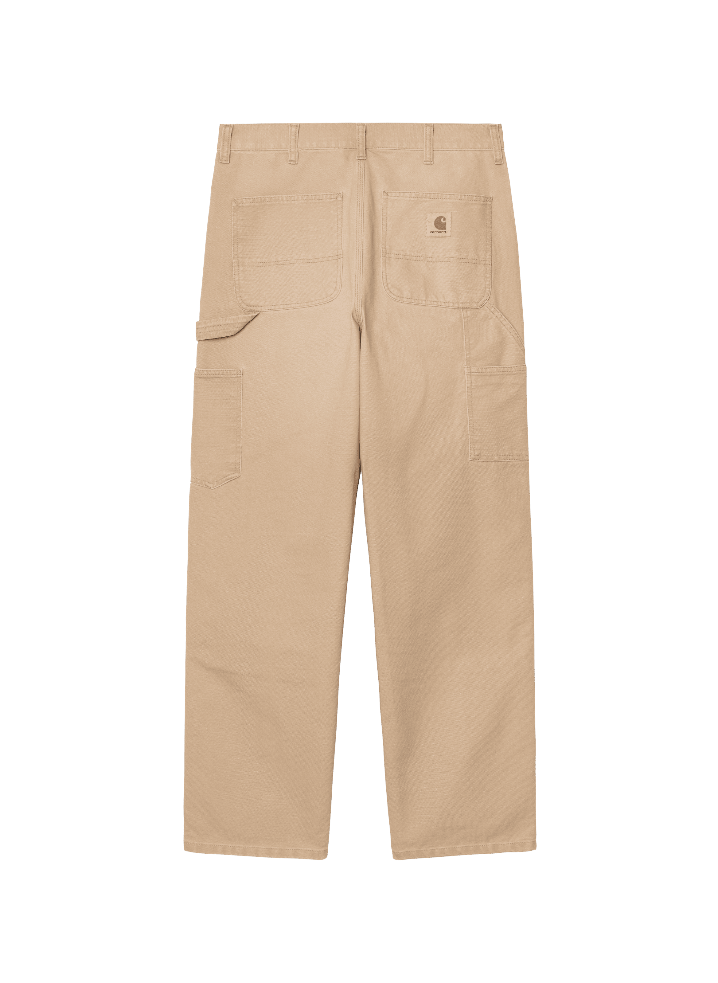 Straight cotton trousers CARHARTT WIP Brown