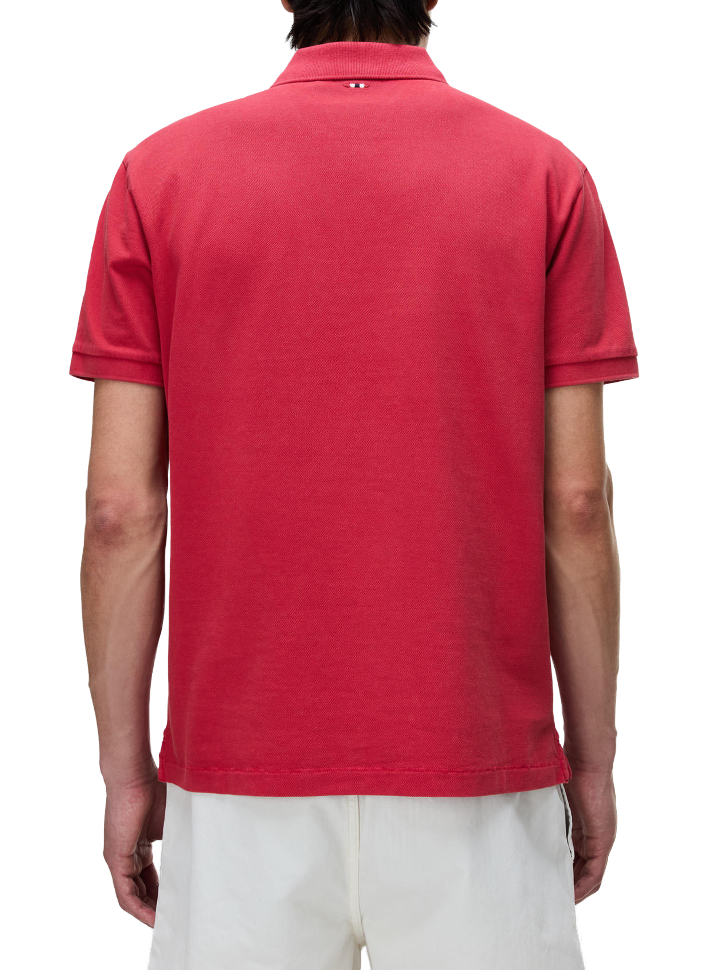 Polo en coton NAPAPIJRI Rouge