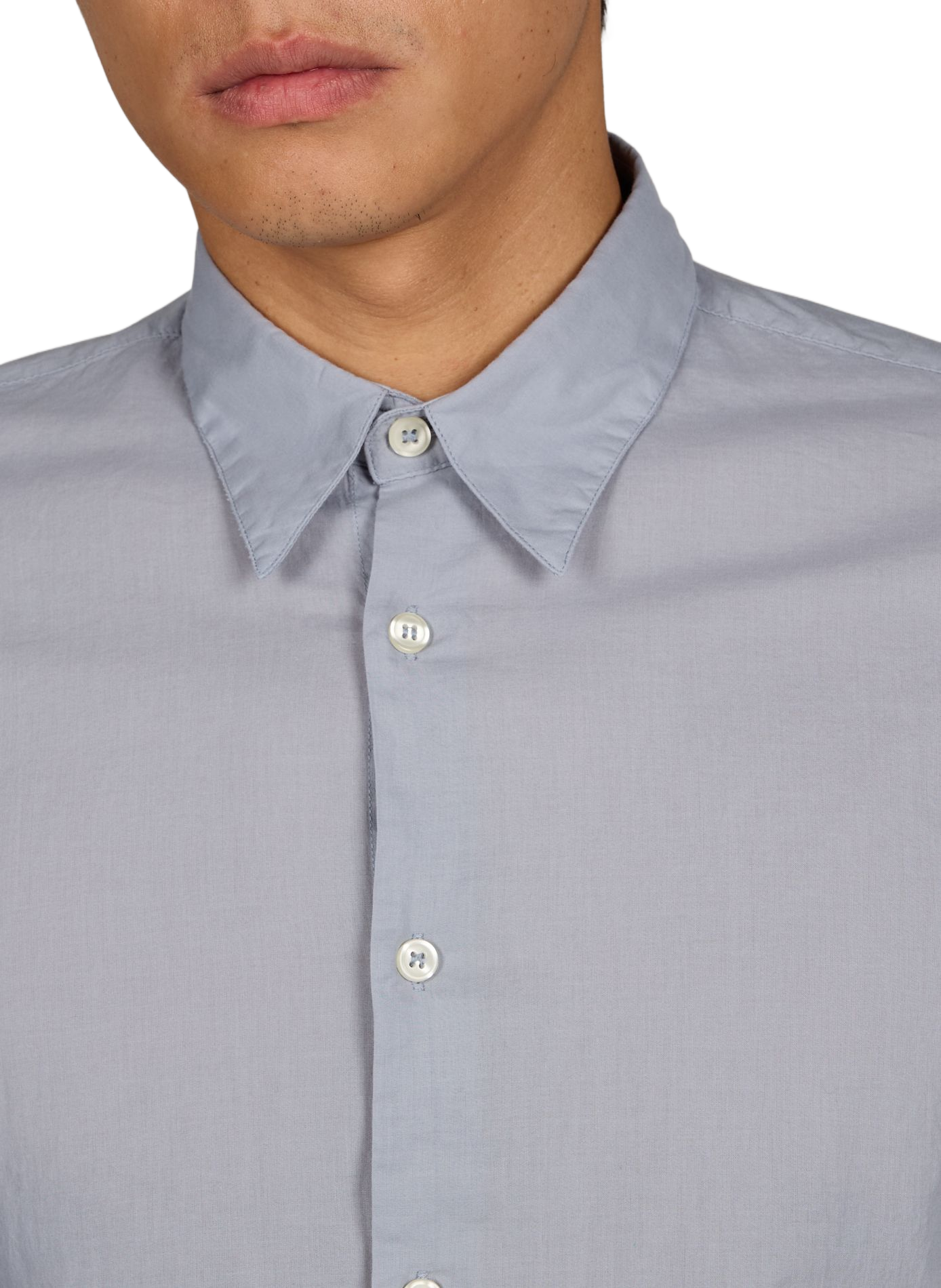 Chemise col classique en coton LAFAURIE Bleu