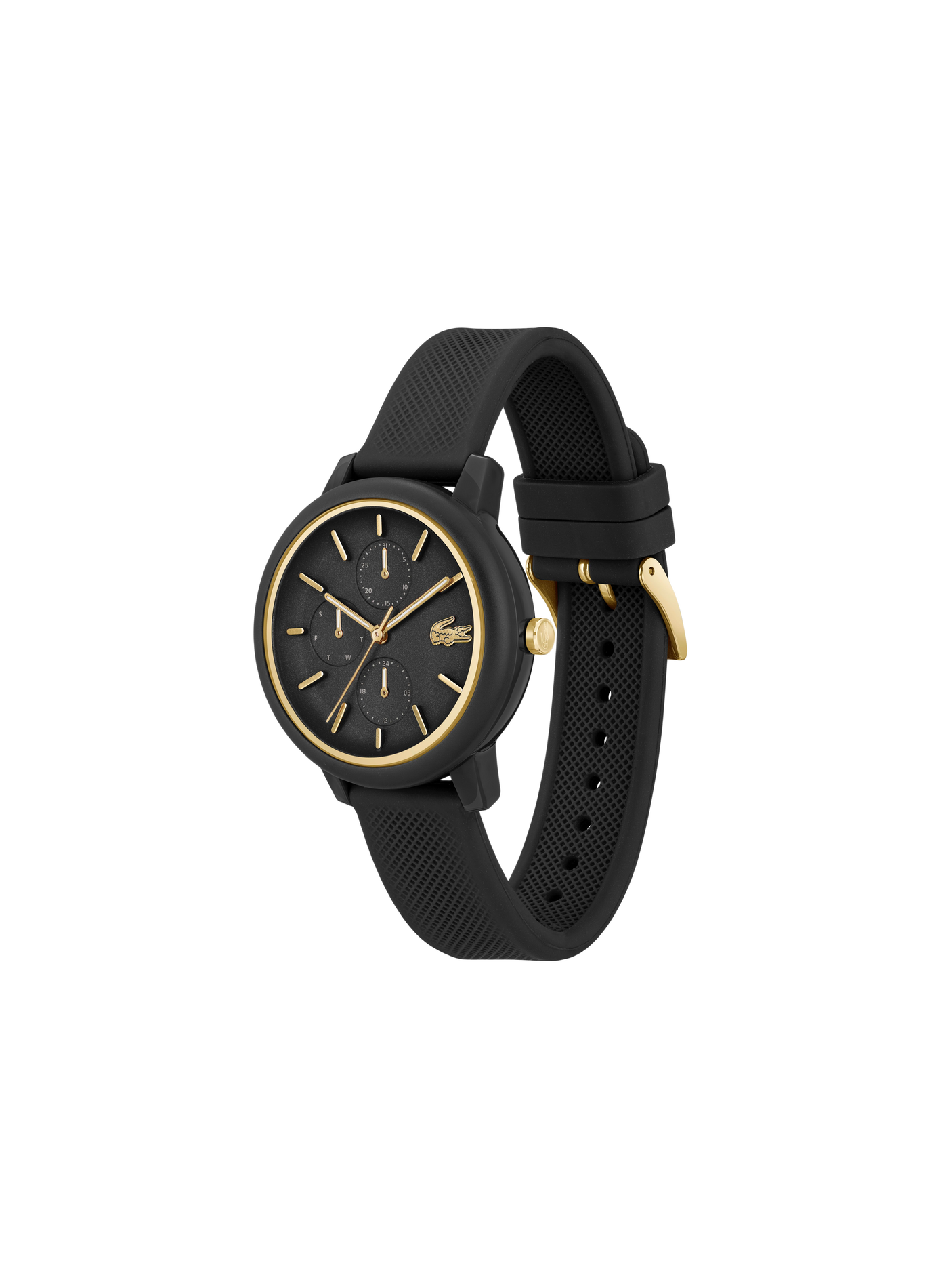 Montre quartz Lacoste 12.12 en silicone LACOSTE MONTRES Noir