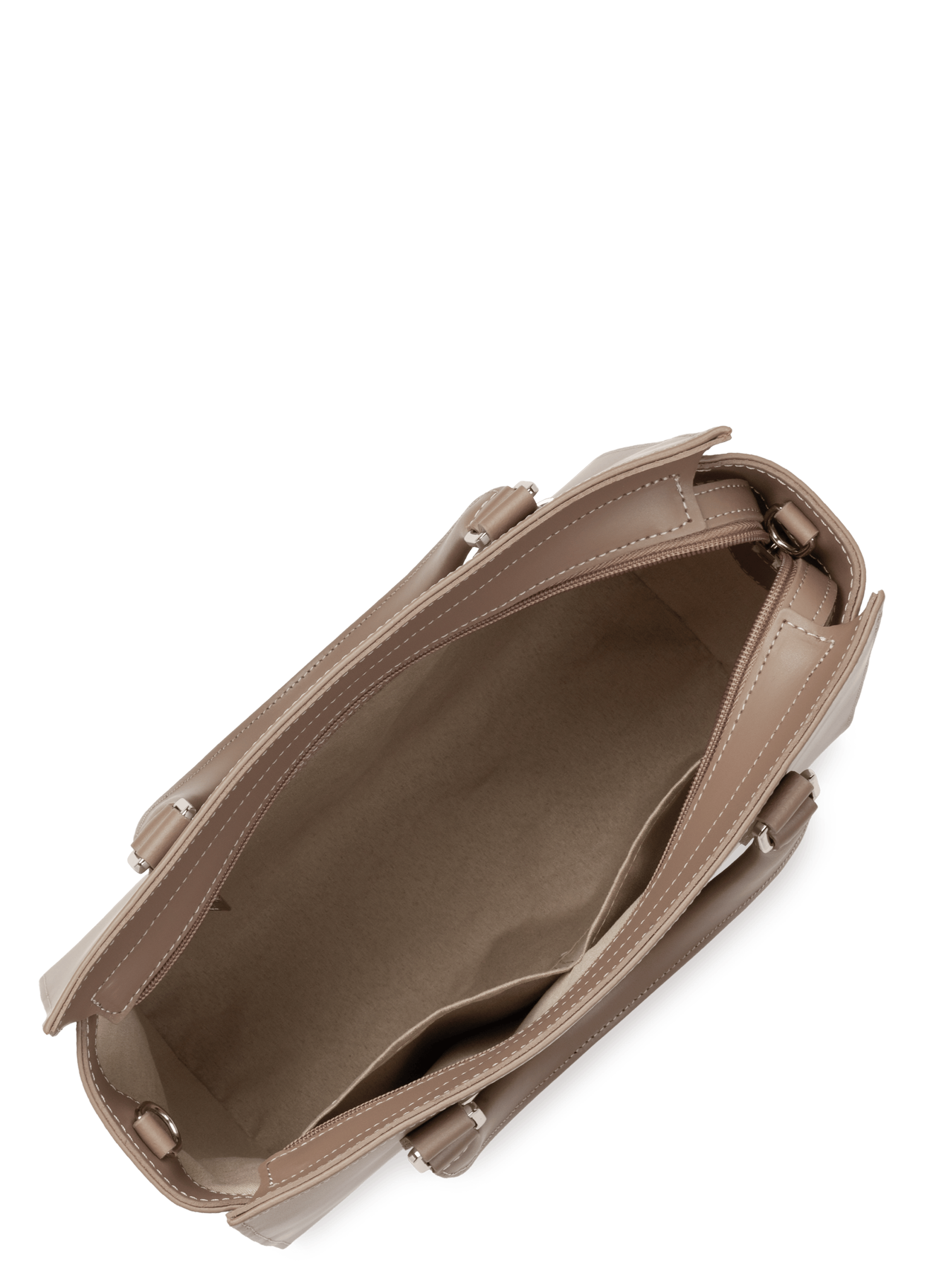 Sac à main - smooth LANCASTER Marron