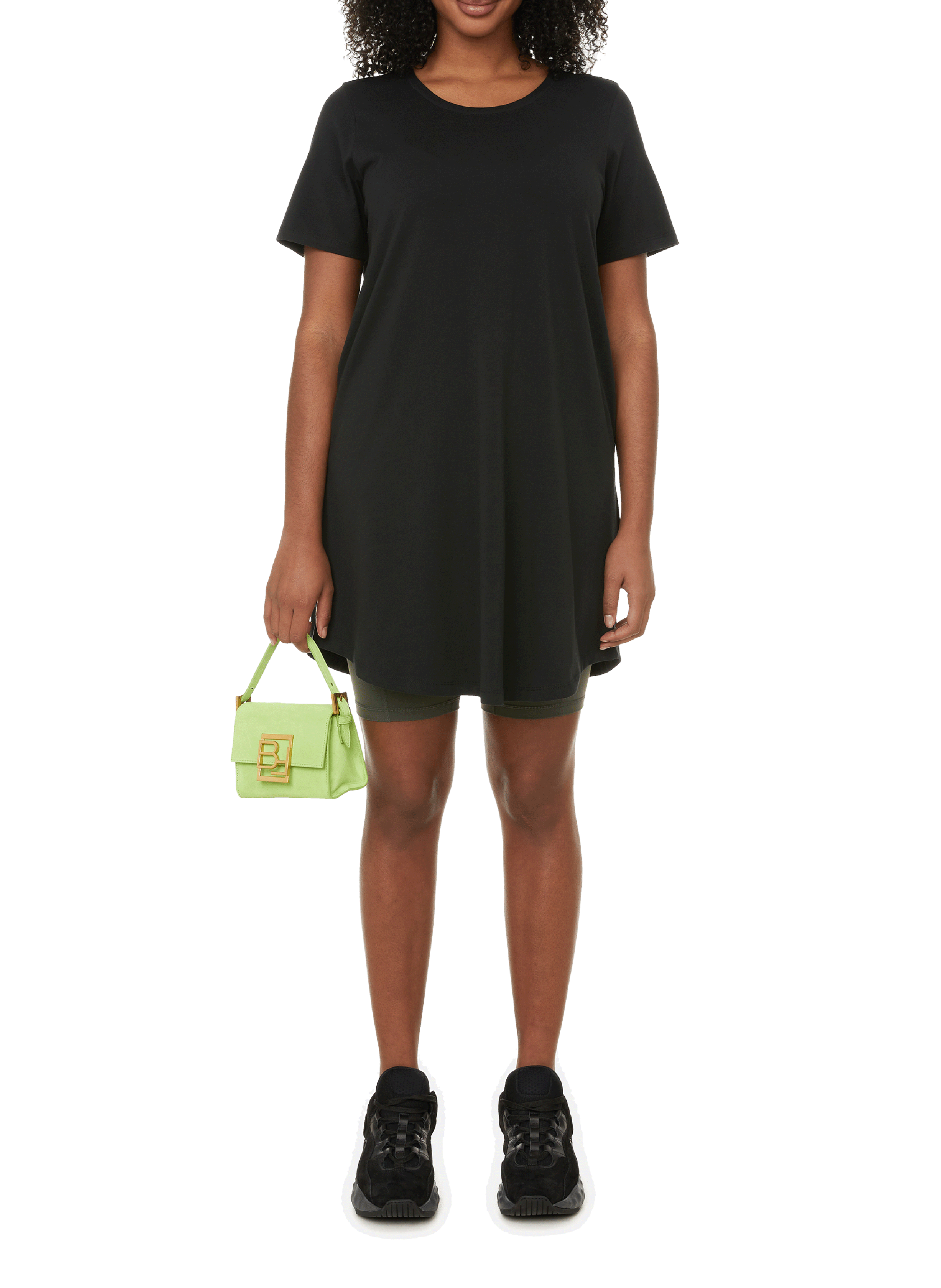 Halie stretch cotton dress UNIVERSAL STANDARD Black
