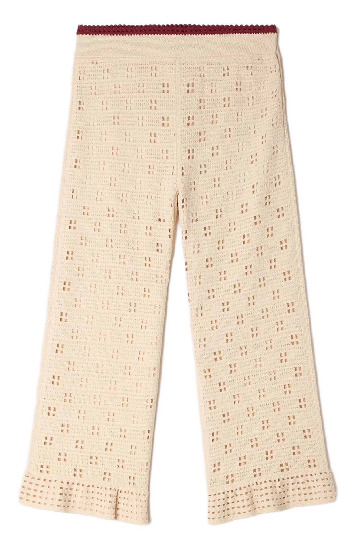 Pantacourt taille haute SANDRO Beige