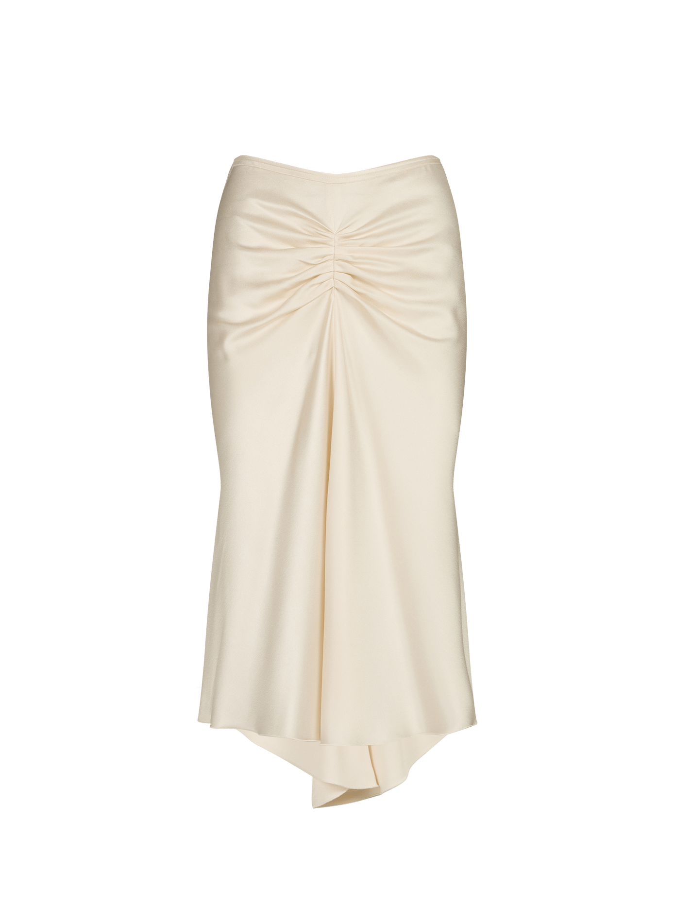 Satin short dress VICTORIA BECKHAM Beige