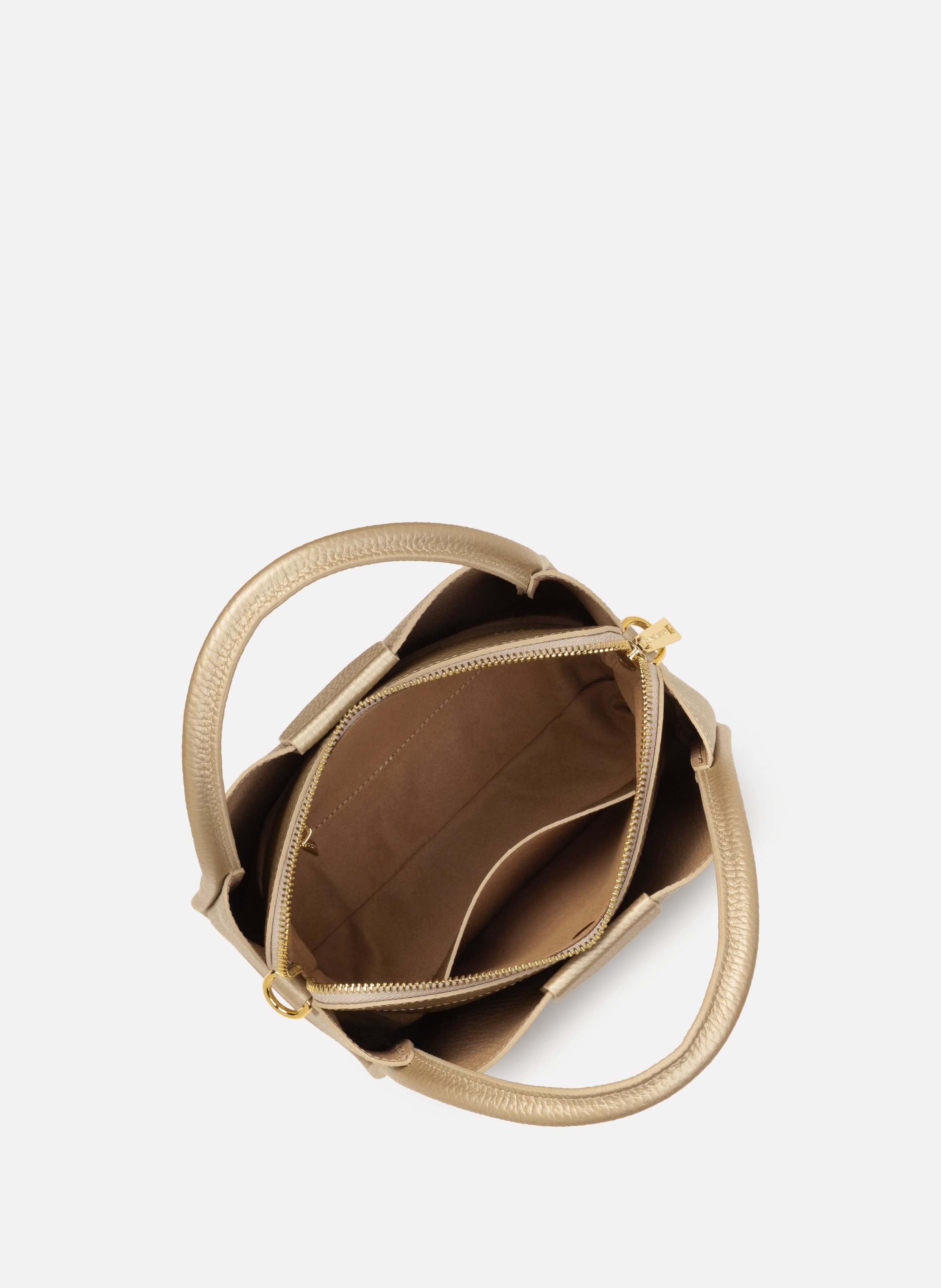 Small handbag - ida double LANCASTER Golden