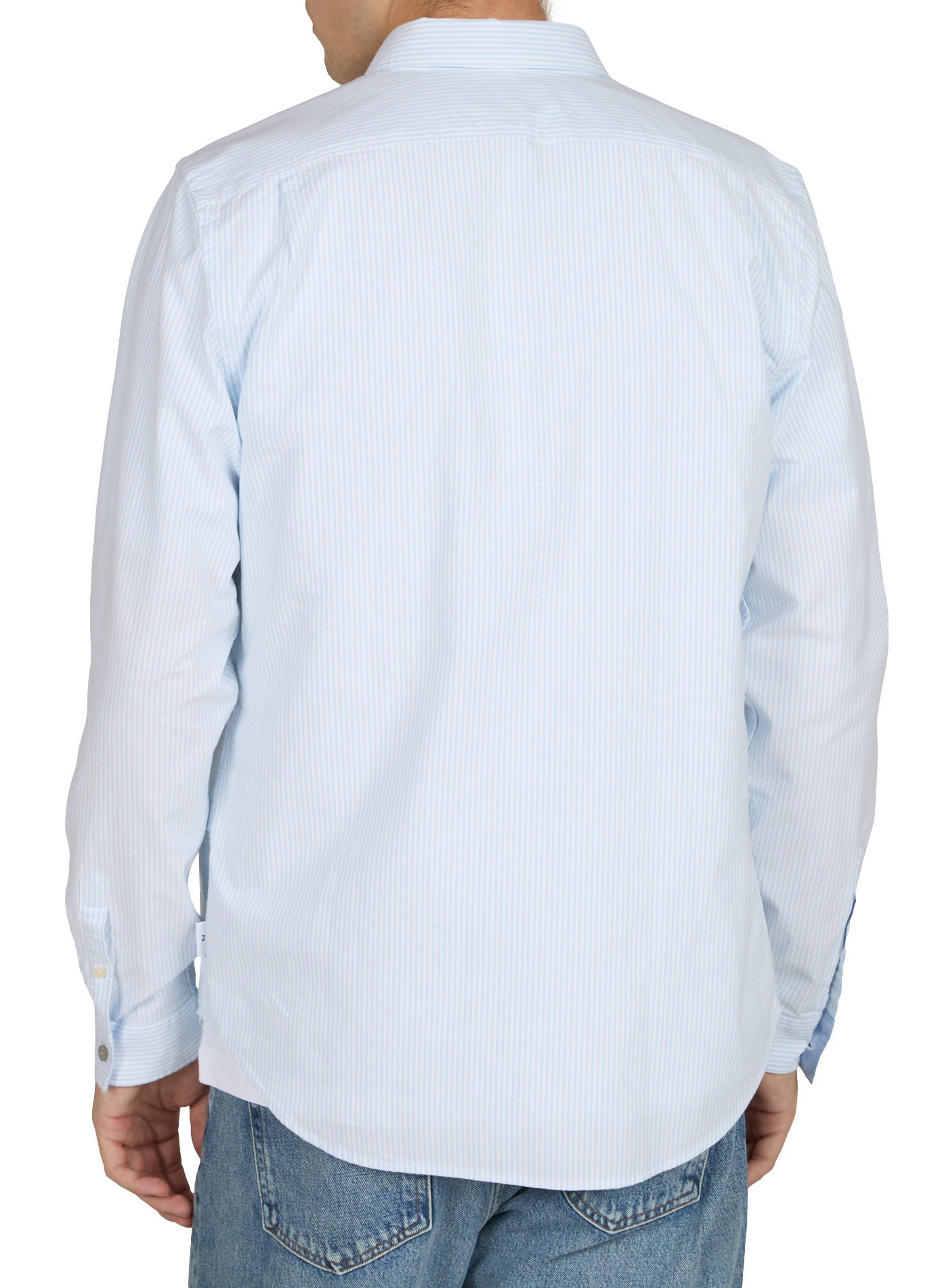 Straight cotton shirt PAUL SMITH Blue